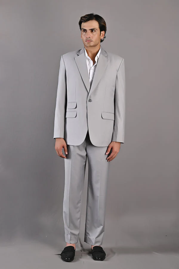 AARON - GREY SUIT JACKET SET - Image 4