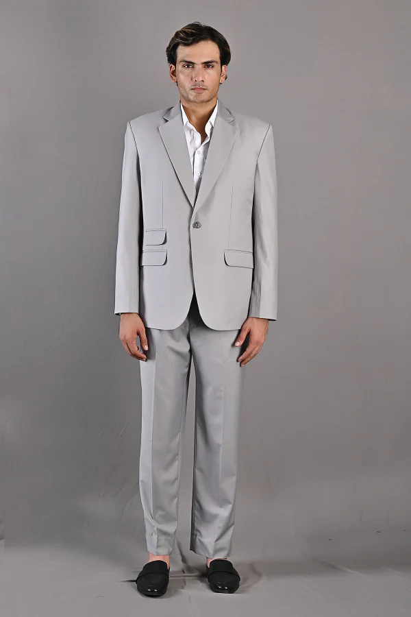 Aaron - Grey Suit Jacket Set - Image 2