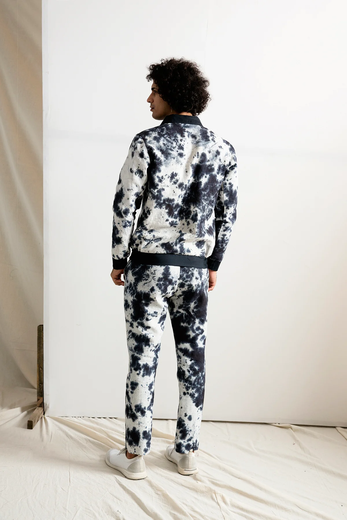 Abie - Tie & Dye Bomber Jacket with Pant Set - Image 2