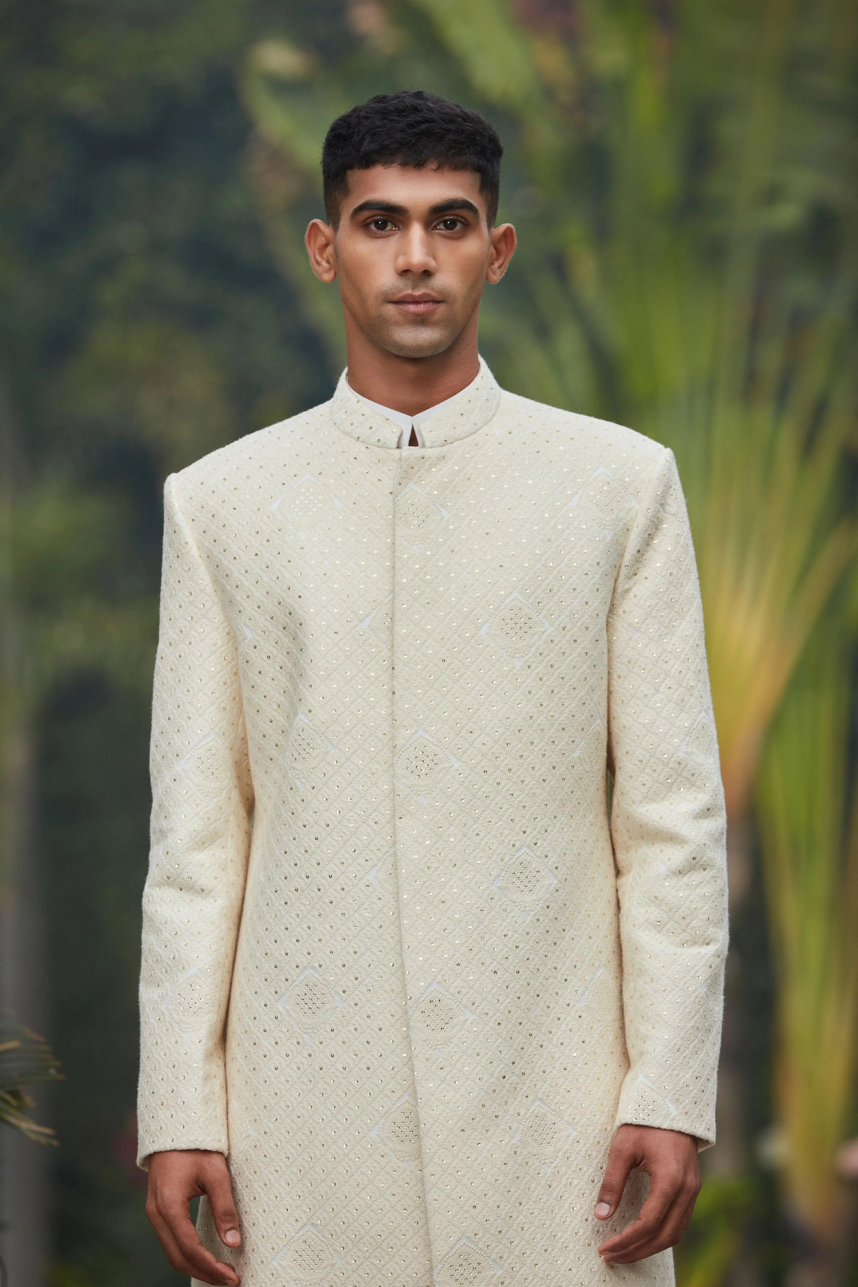 Adyat Achkan Jacket With Kurta Set - Image 5