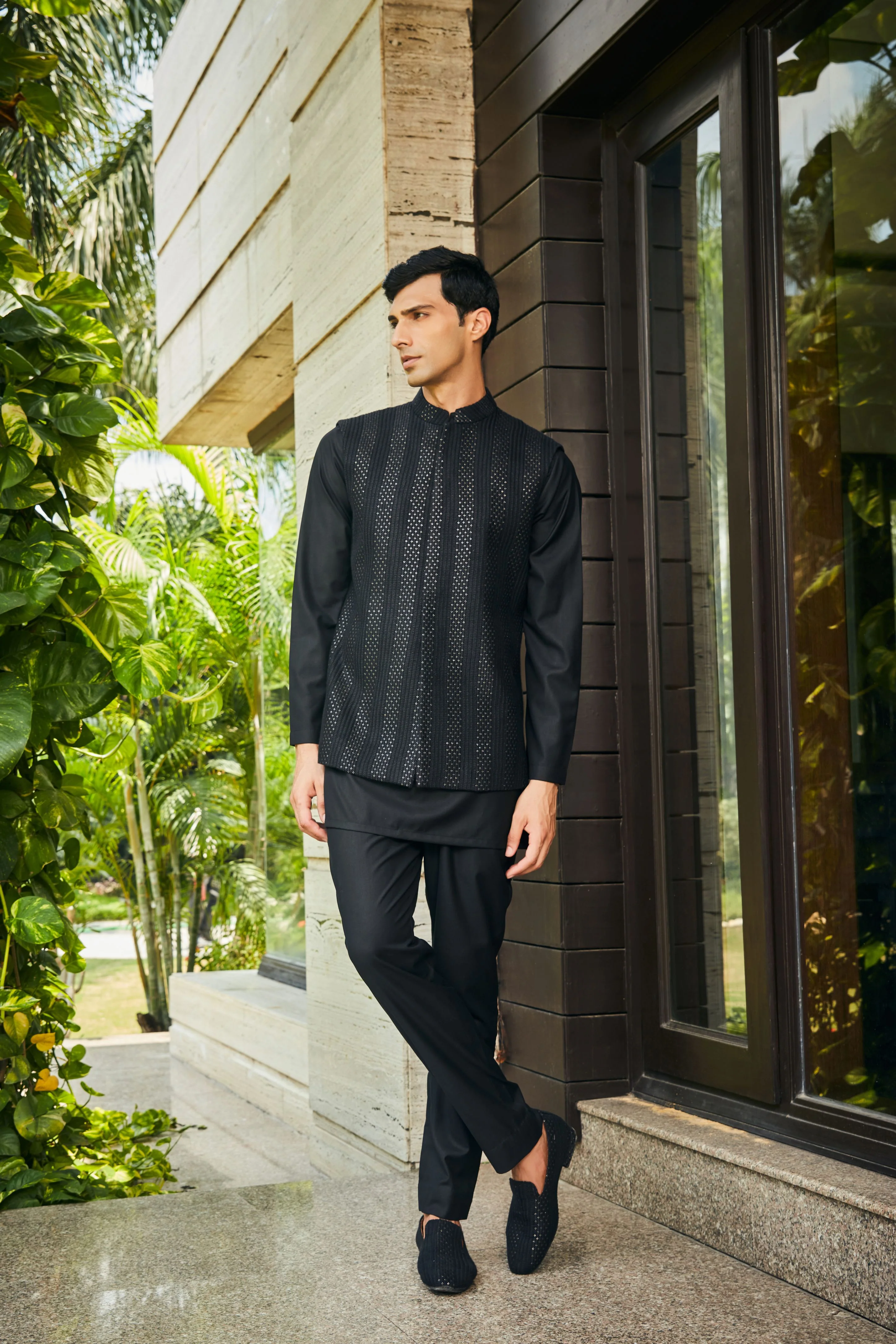 Ahar Nehru Jacket Set - Image 3