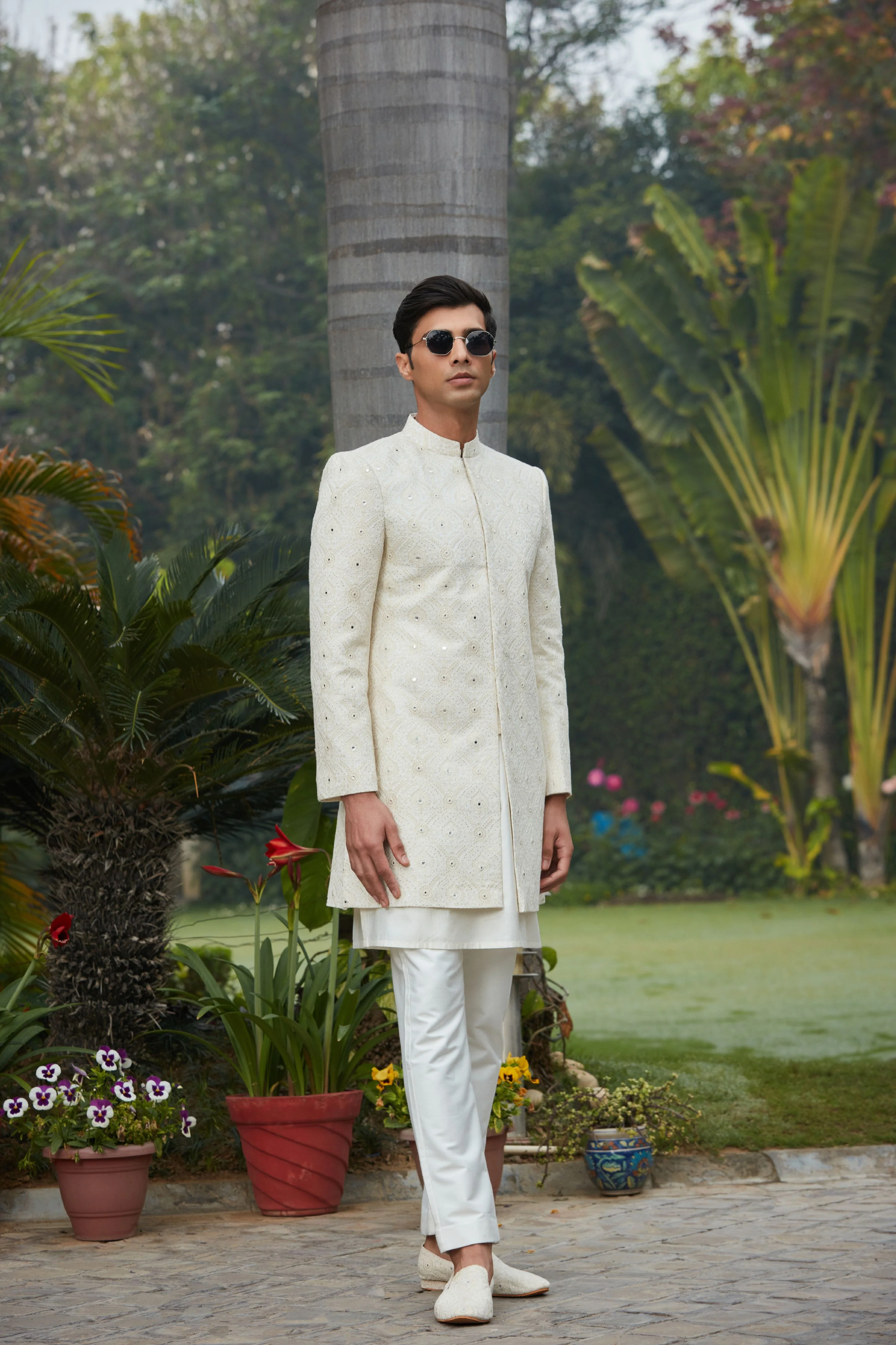 Ahim Achkan Jacket With Kurta Set - Image 3