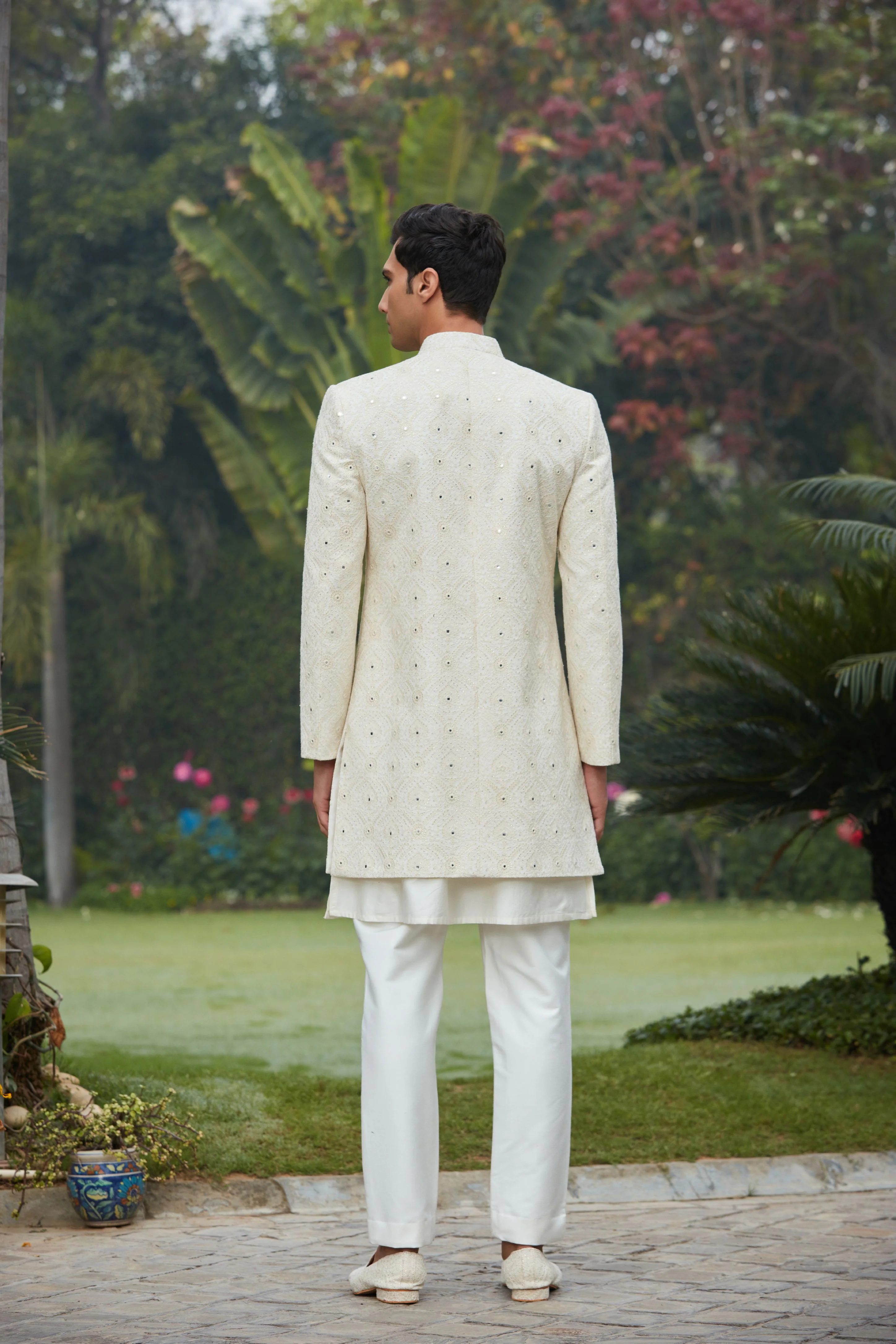 Ahim Achkan Jacket With Kurta Set - Image 7