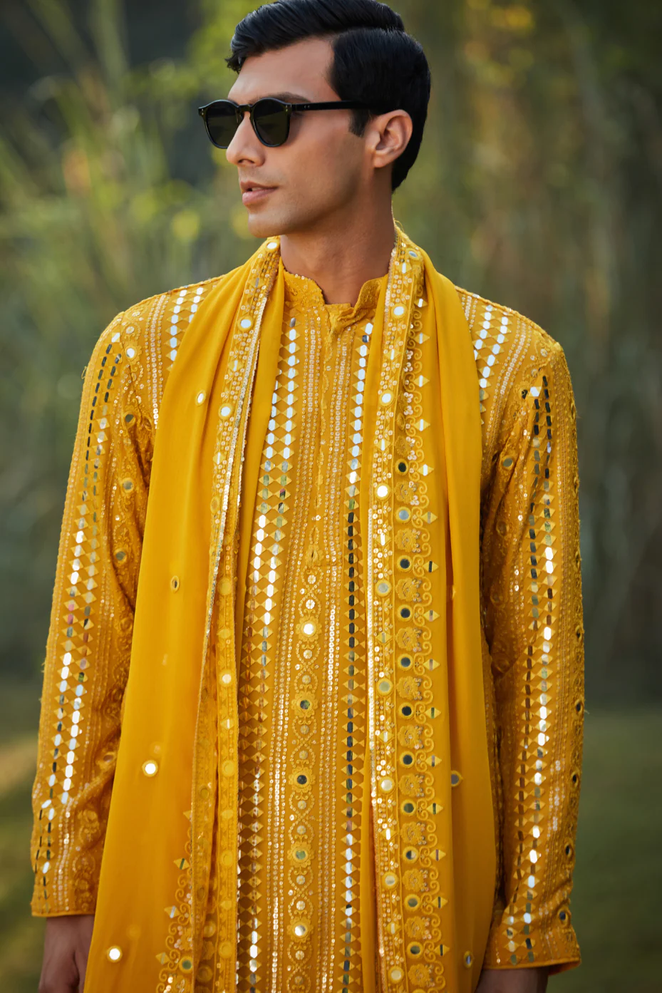 Ambrosia Mustard Kurta set - Image 5