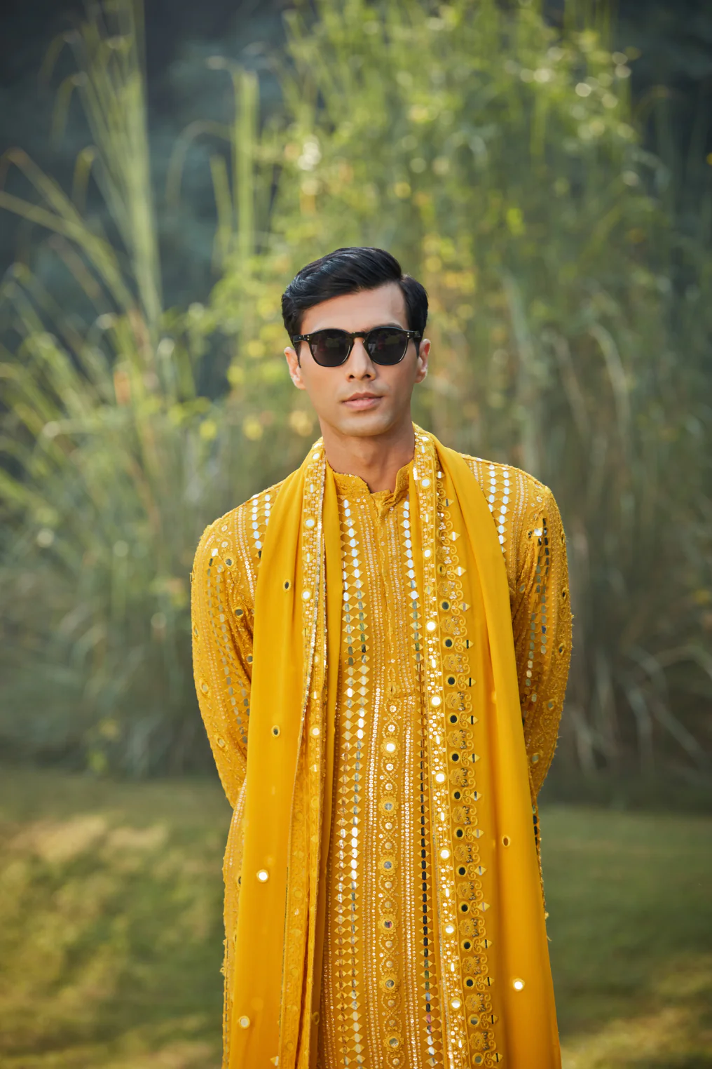 Ambrosia Mustard Kurta set - Image 6