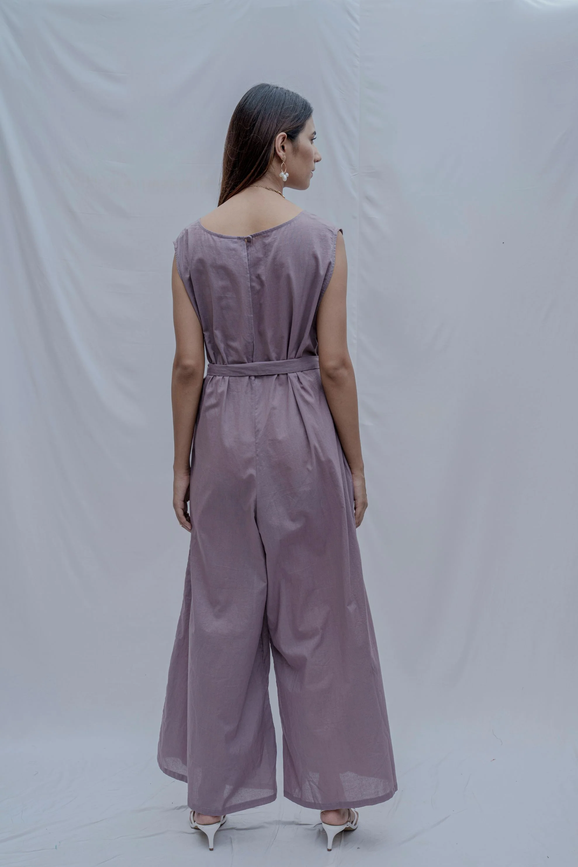 Andrea Jumpsuit in Mauve - Image 3