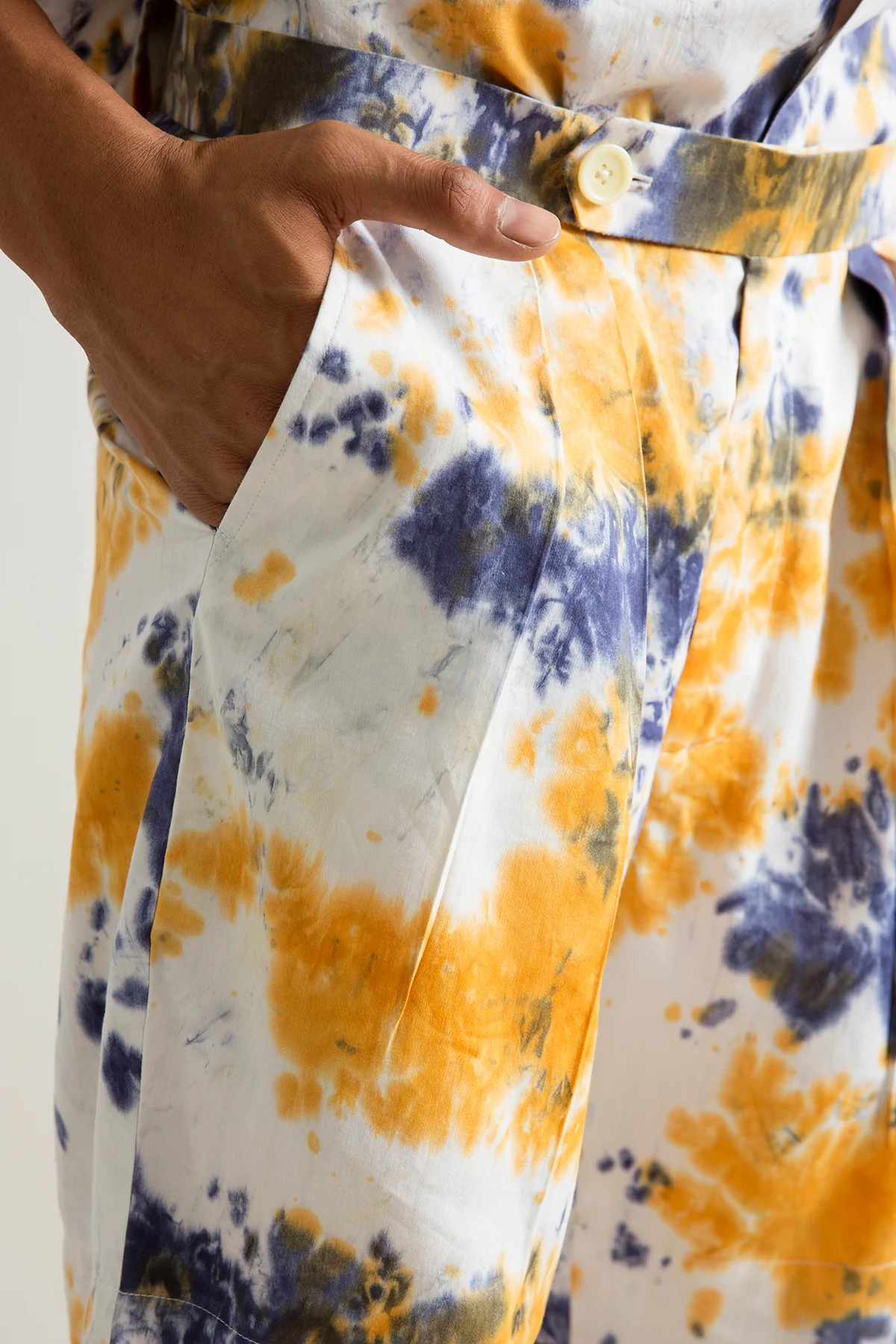 Anson - Tie & Dye Shirt with Shorts Set - Image 3