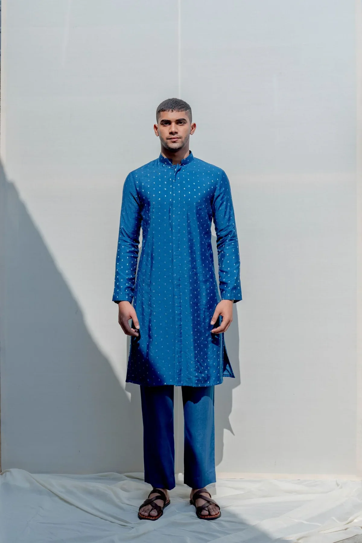 BEDOUIN - Turquoise Blue Kurta Set