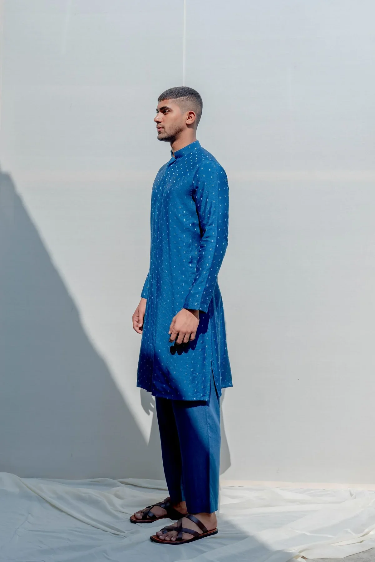 BEDOUIN - Turquoise Blue Kurta Set - Image 2