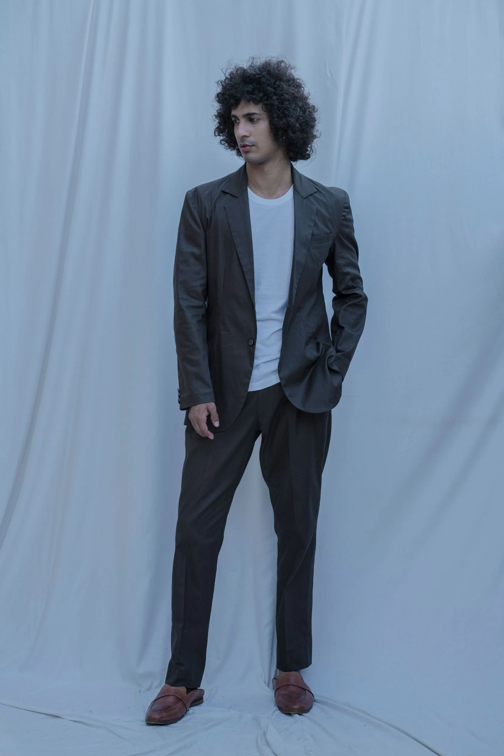 Boston-Brown Suit Set