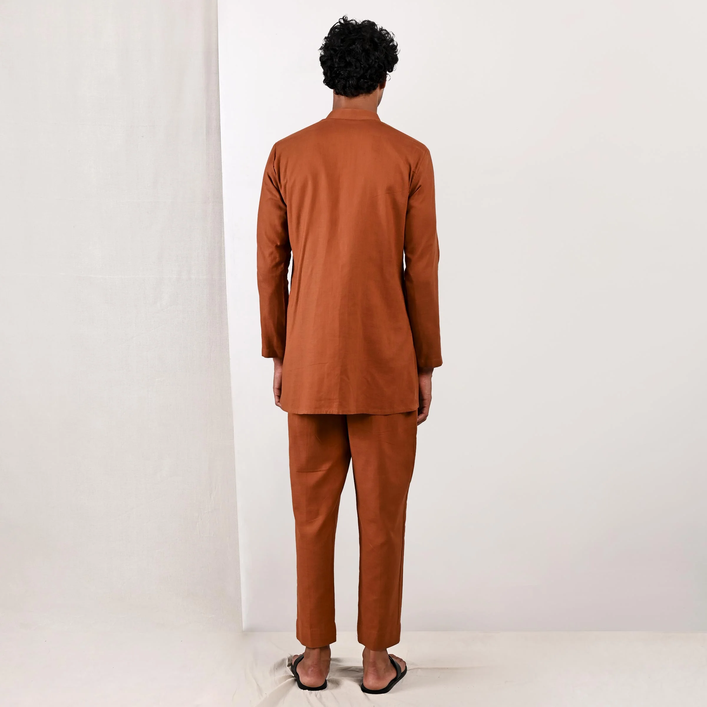 Daena - Tan Short Kurta Set - Image 4