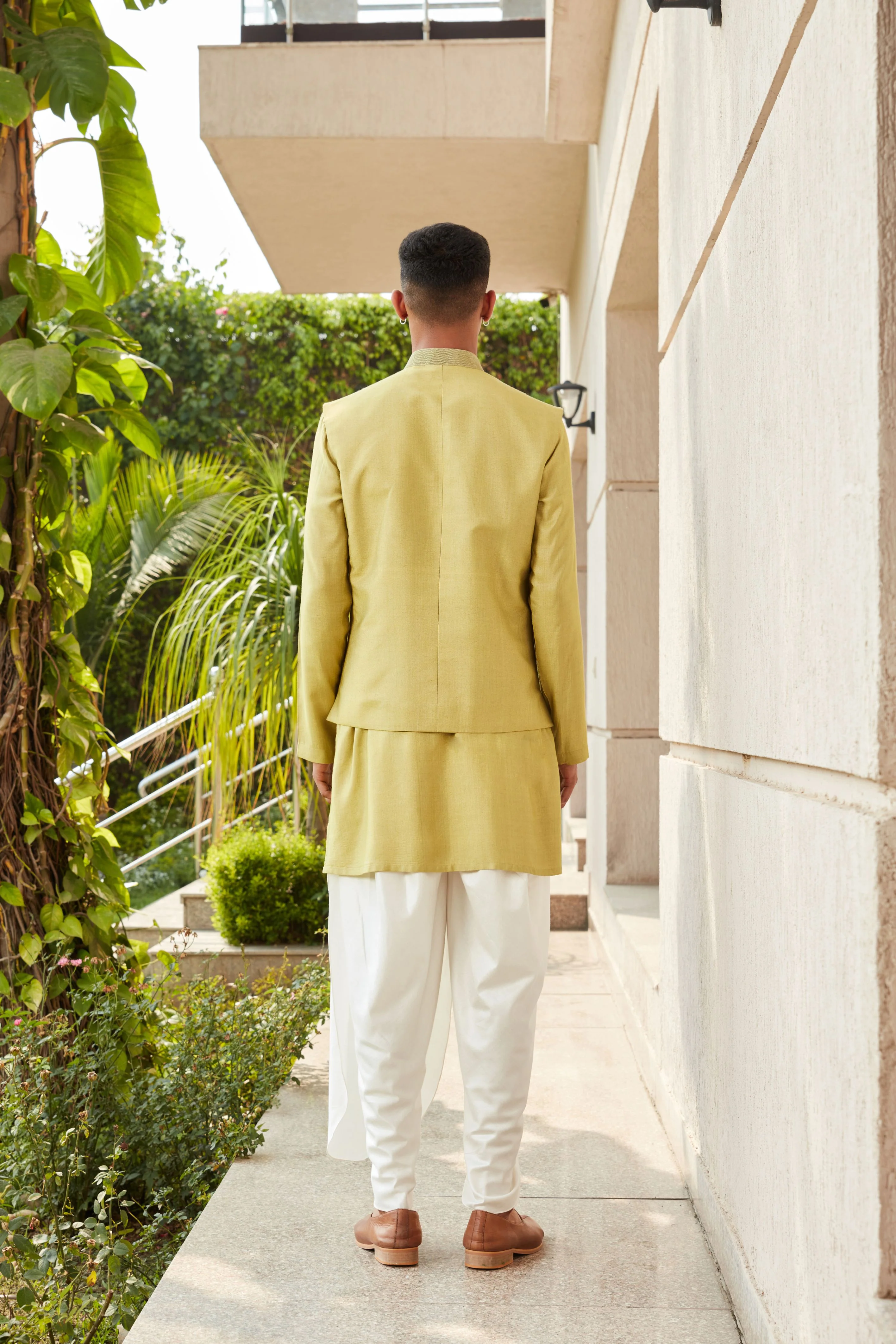 Emir Nehru Jacket with Kurta and Pants Set - Image 5