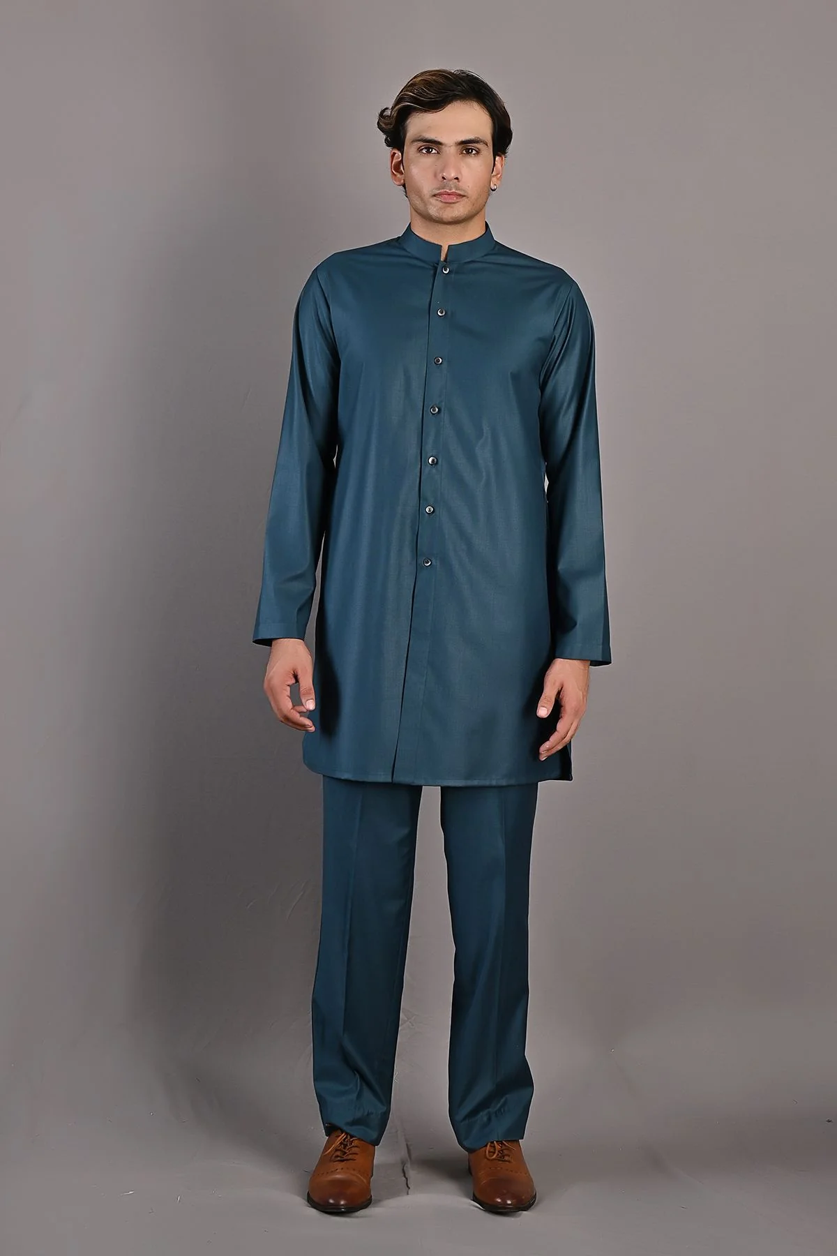Fiore Multi Printed Nehru Jacket with Kurta Set - Image 3