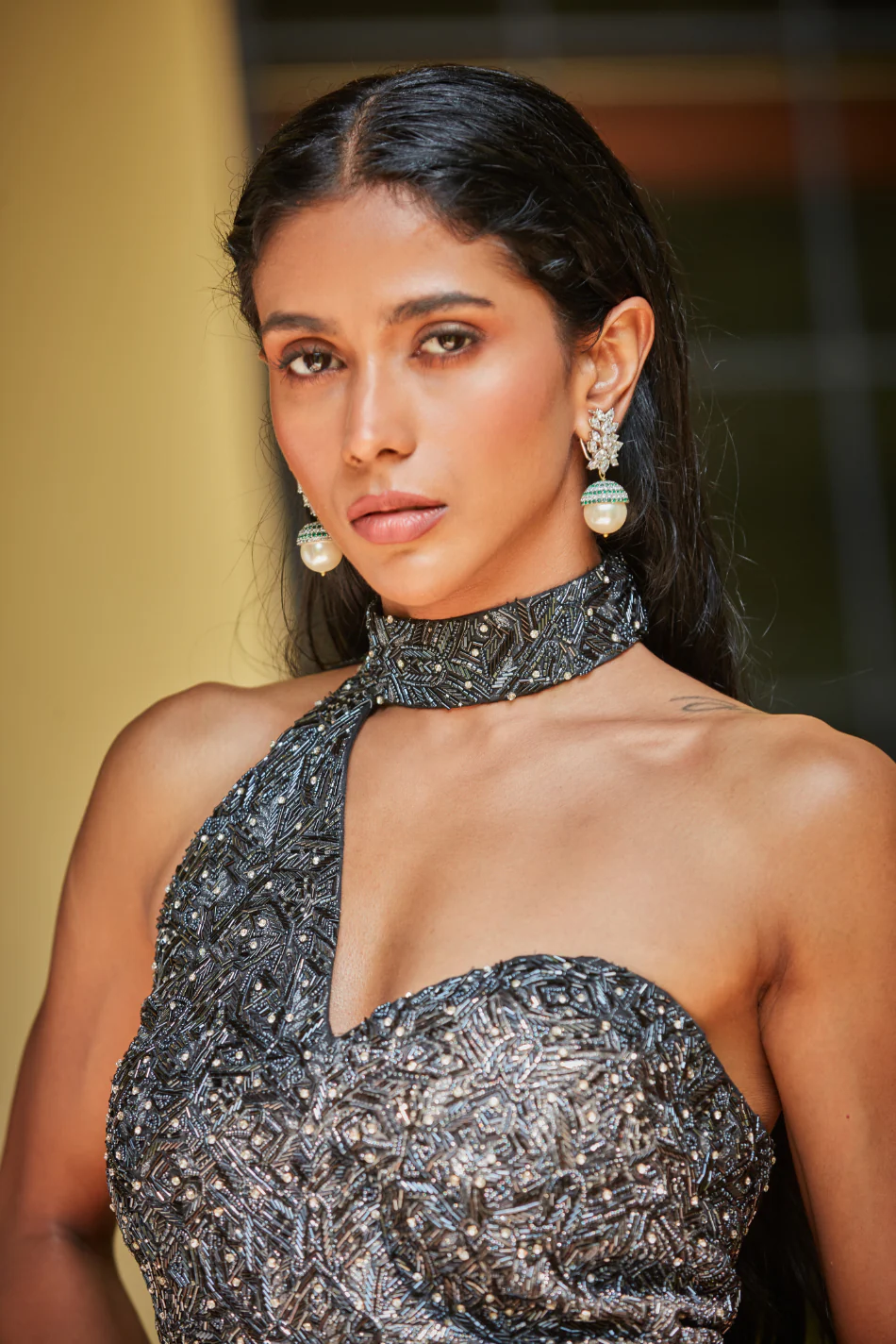 GiGi Black Concept Saree - Image 8