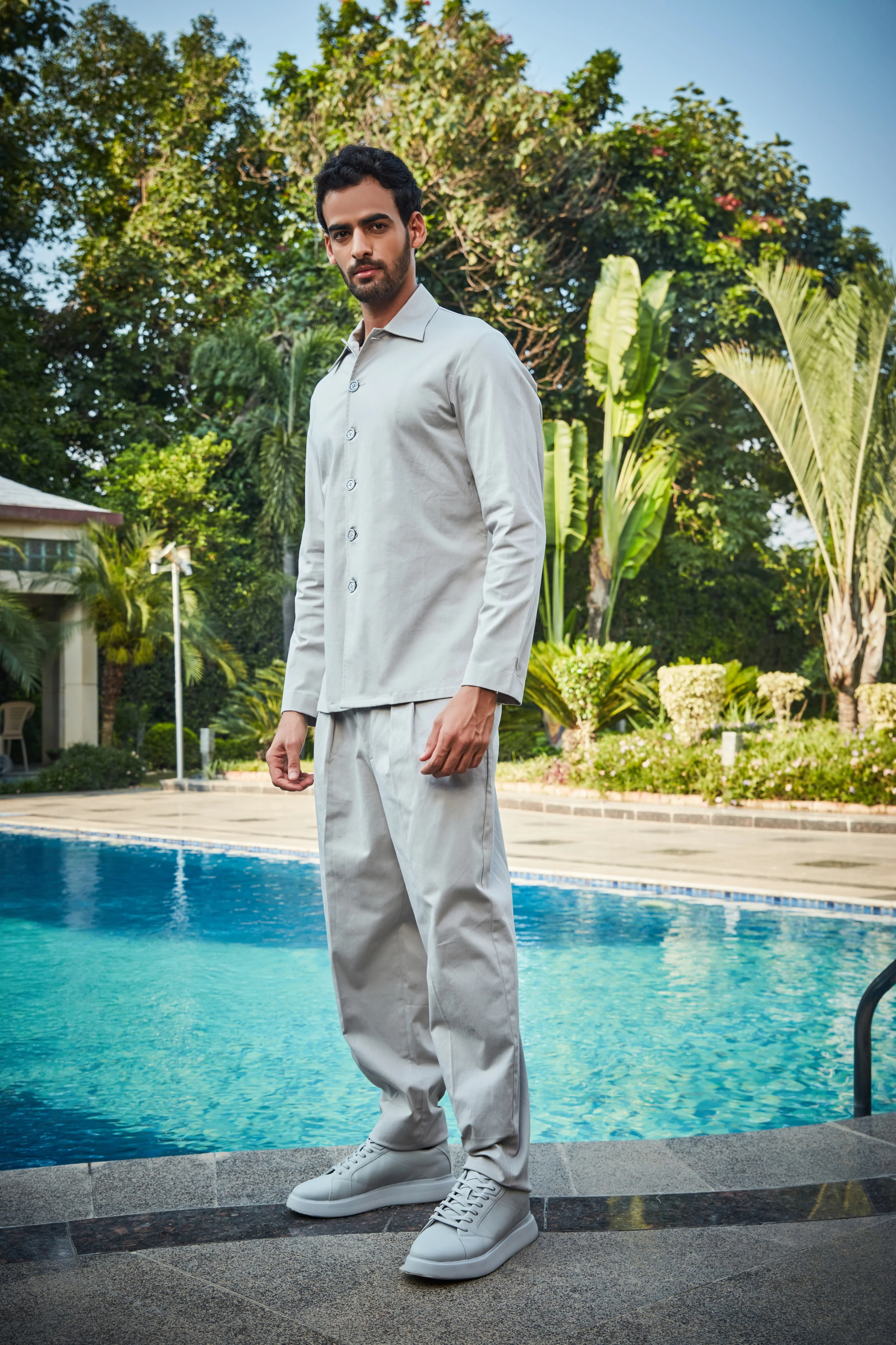 Hansel- Light Grey Co Ord Set - Image 4