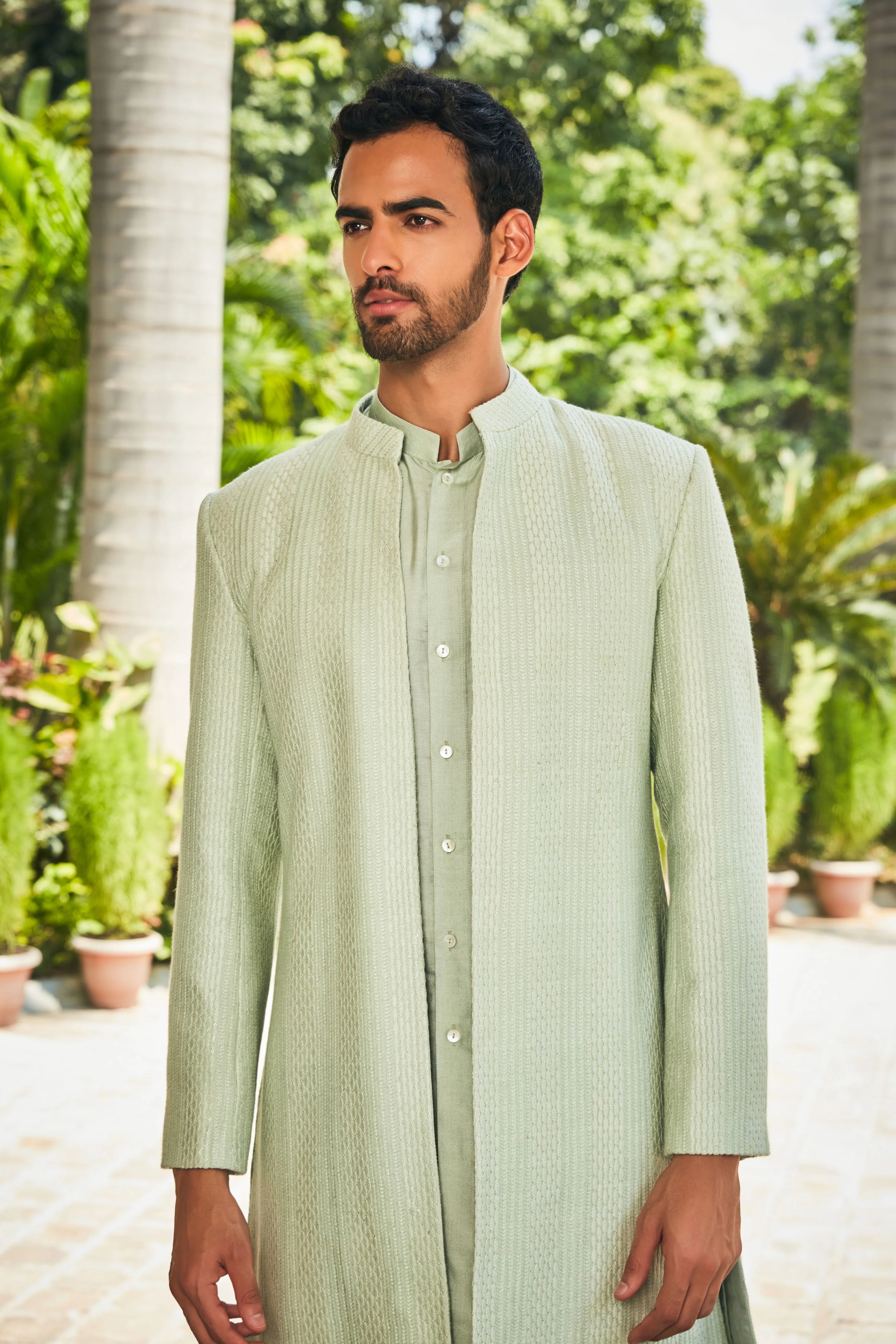 Harit Open Jacket with Kurta Set - Image 2