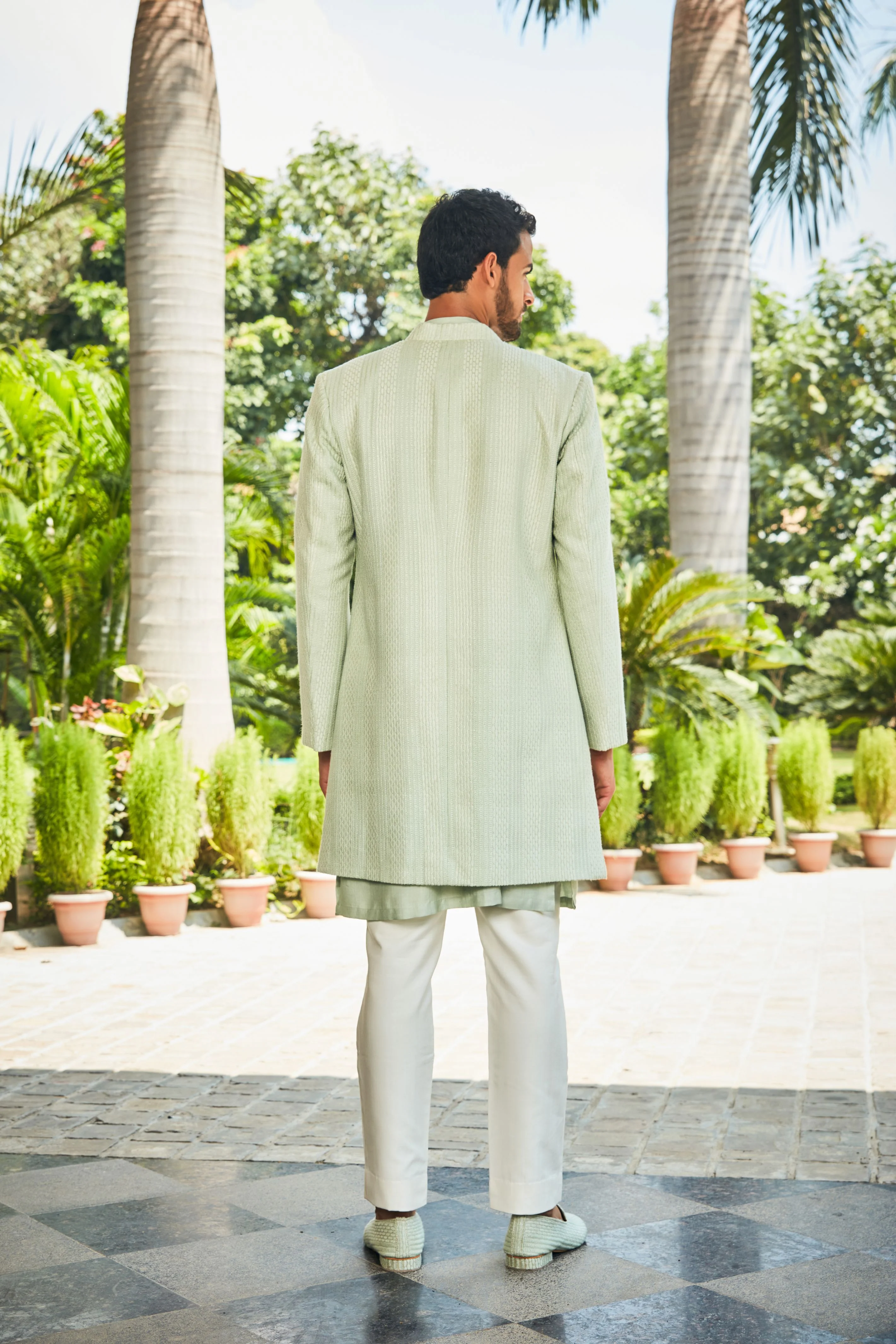 Harit Open Jacket with Kurta Set - Image 4