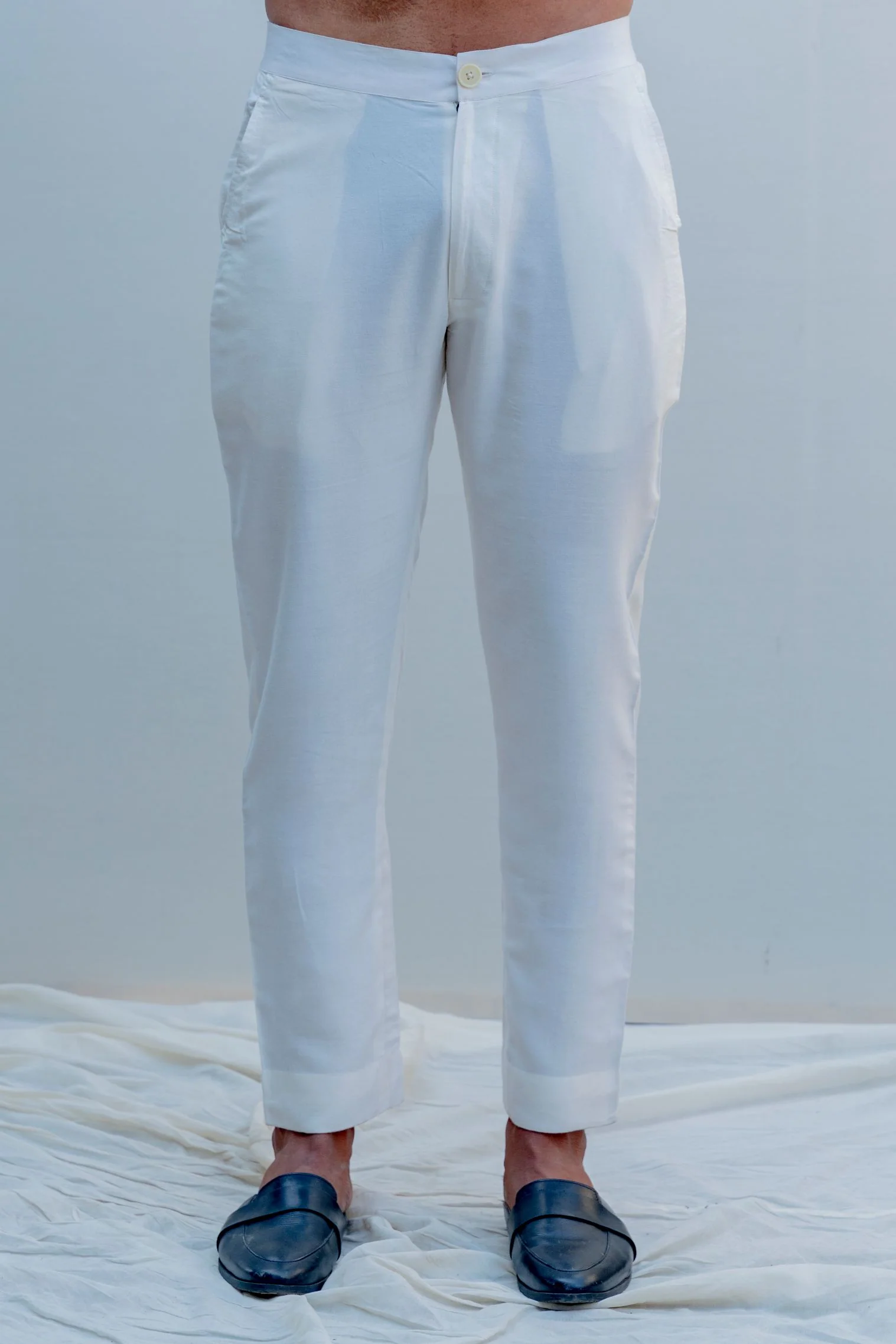 I & You - Off-white Abstract Embroiderd Bomber Jacket Set - Image 7
