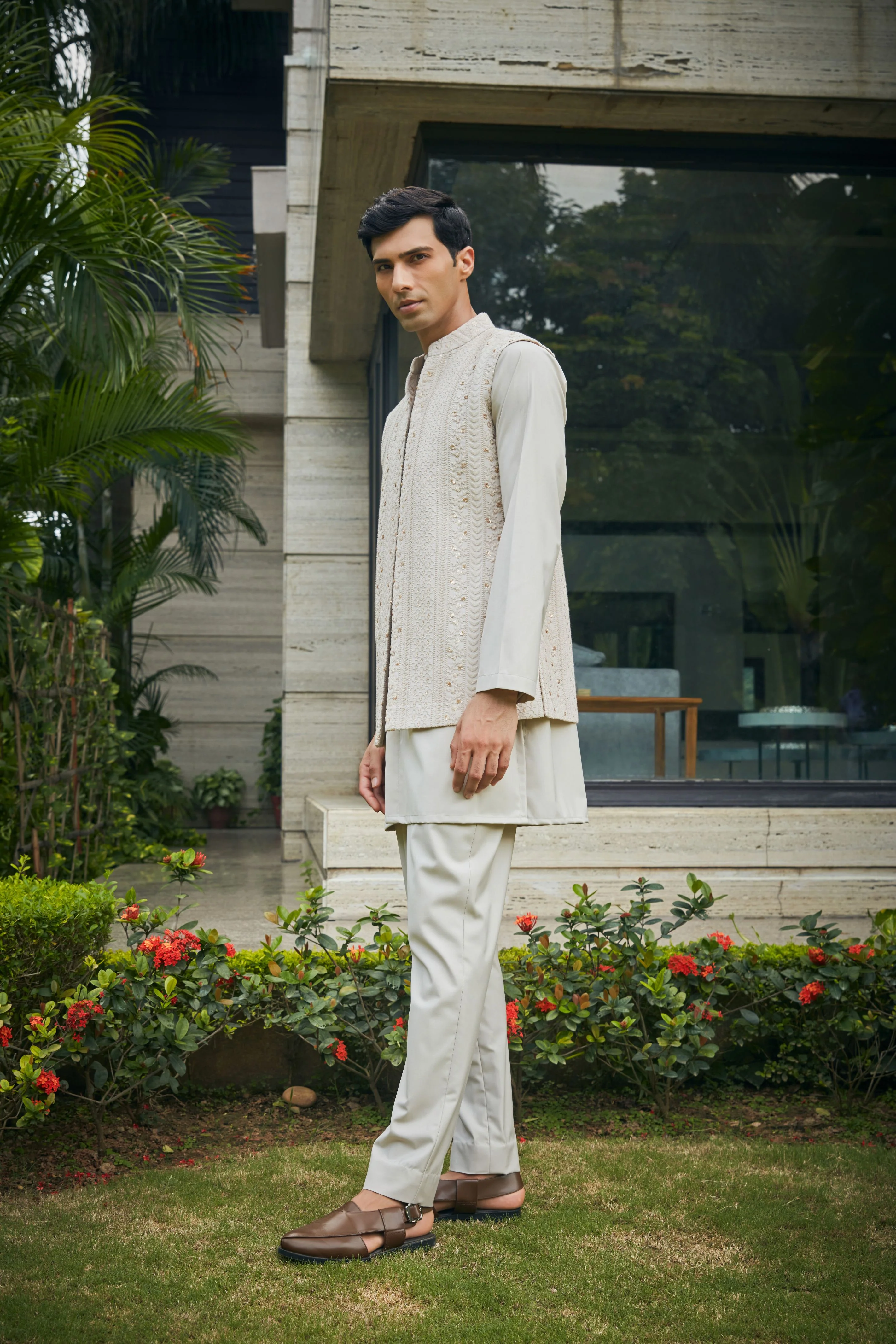 Iresh Nehru Jacket Set - Image 4