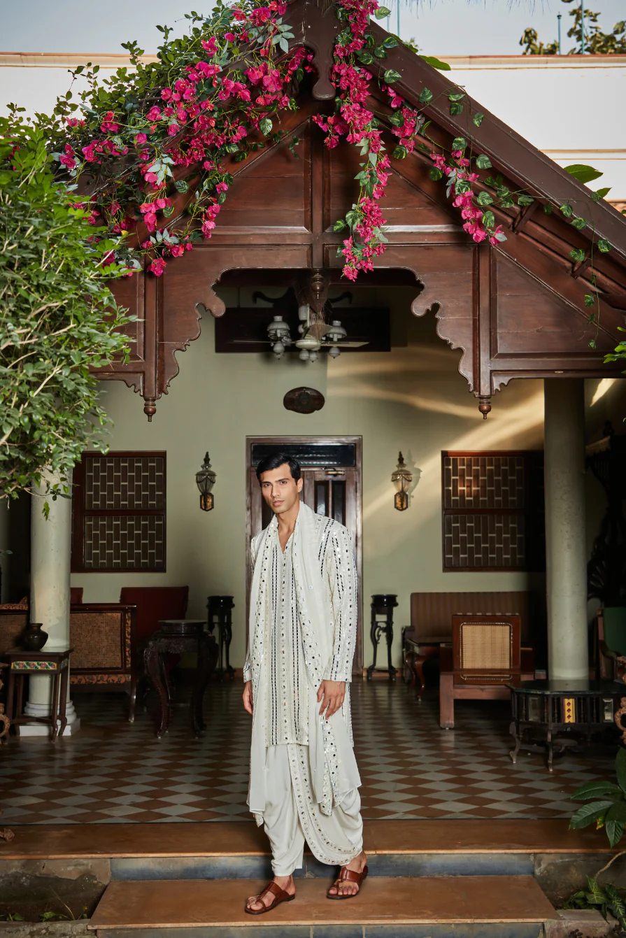 Ivory Dream kurta set - Image 3