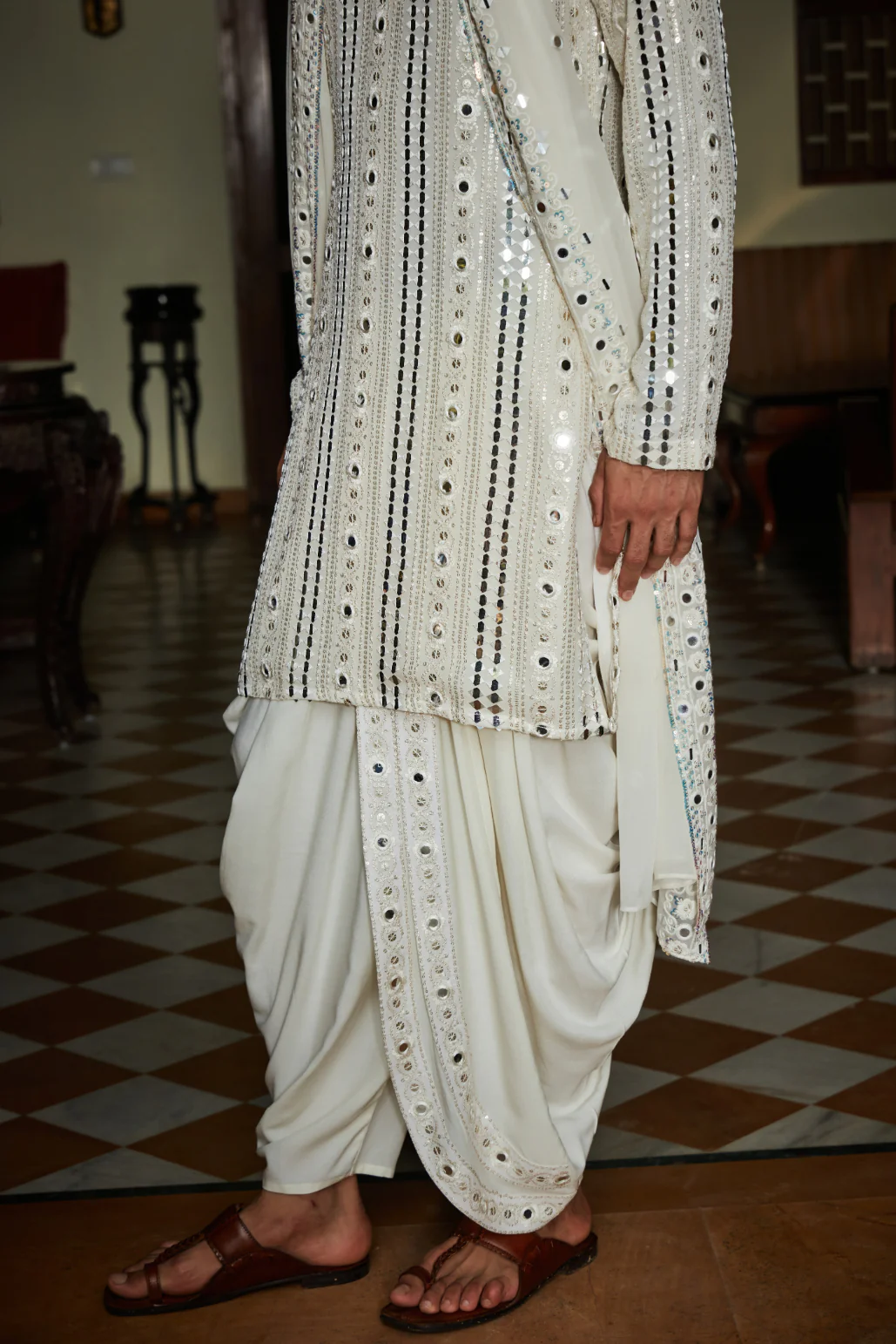 Ivory Dream kurta set - Image 4