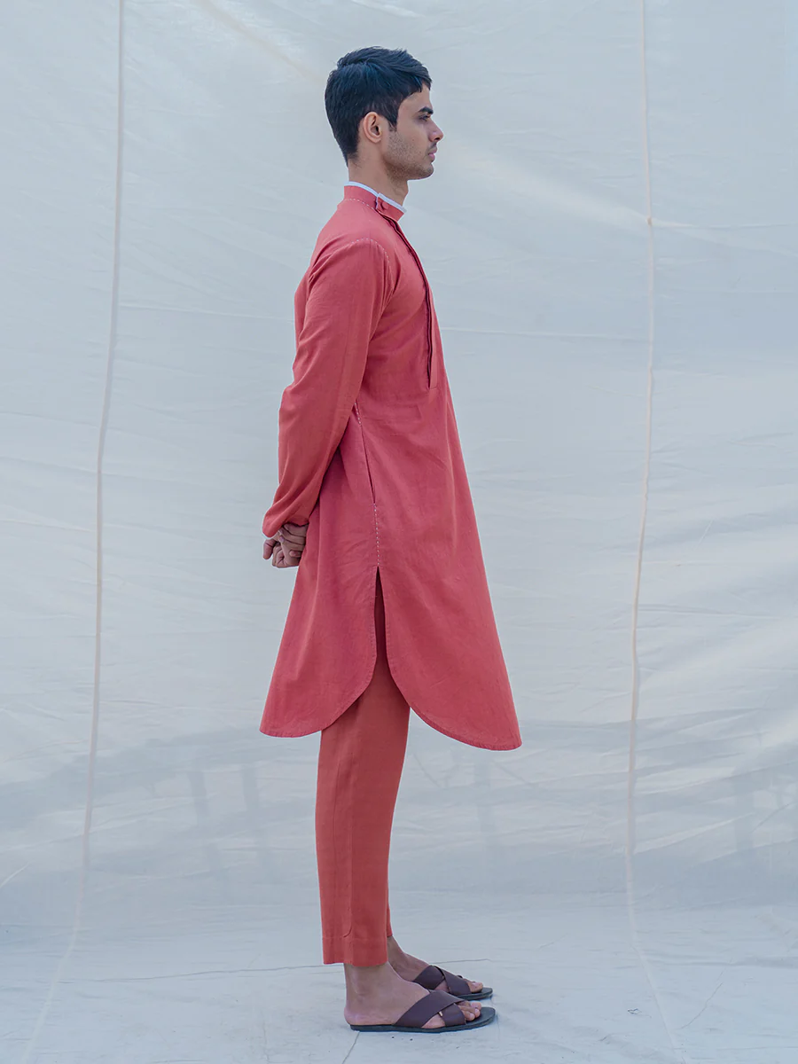 Cotton X Linen Coral - Image 4
