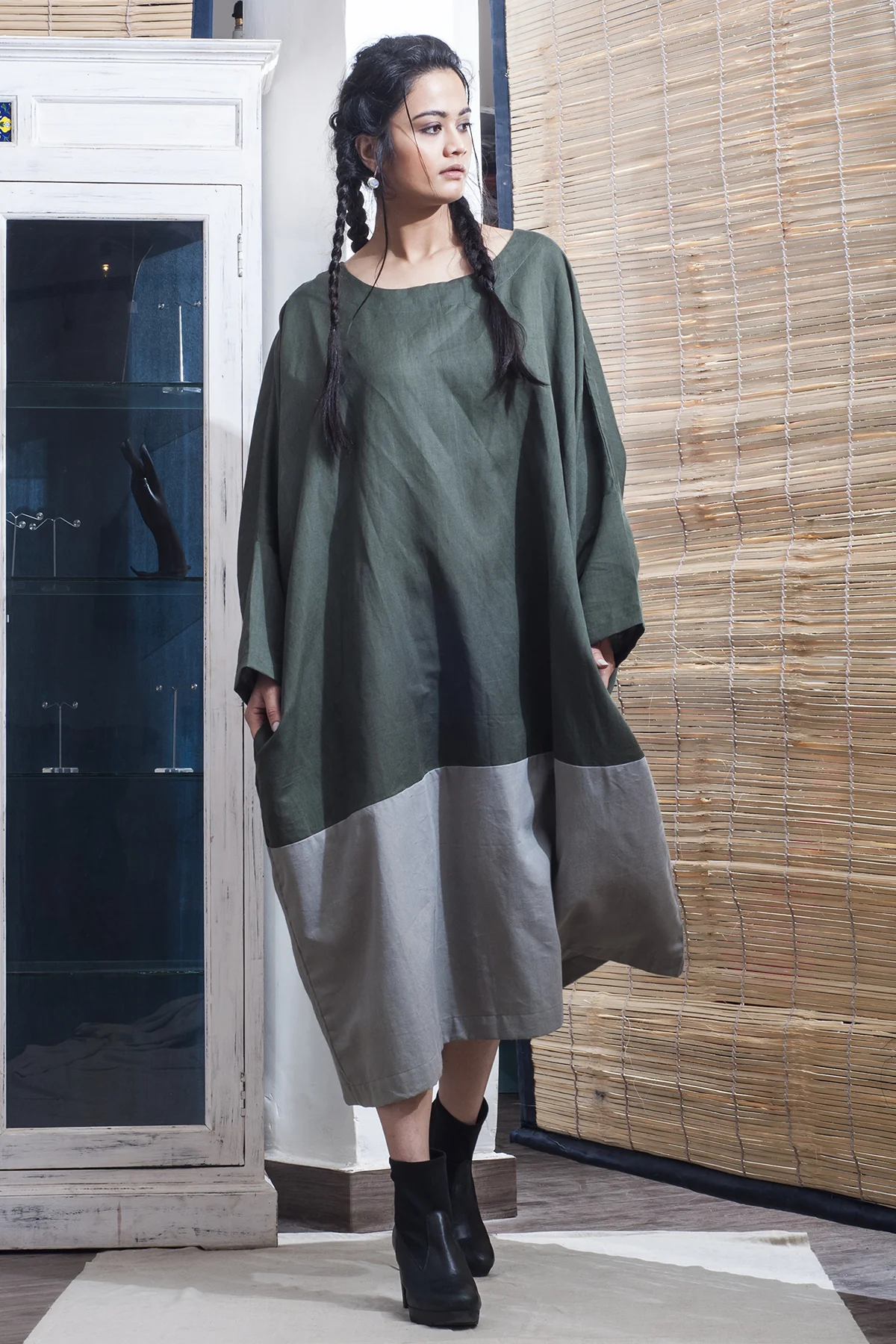 Mary - Bottle Green - Image 2