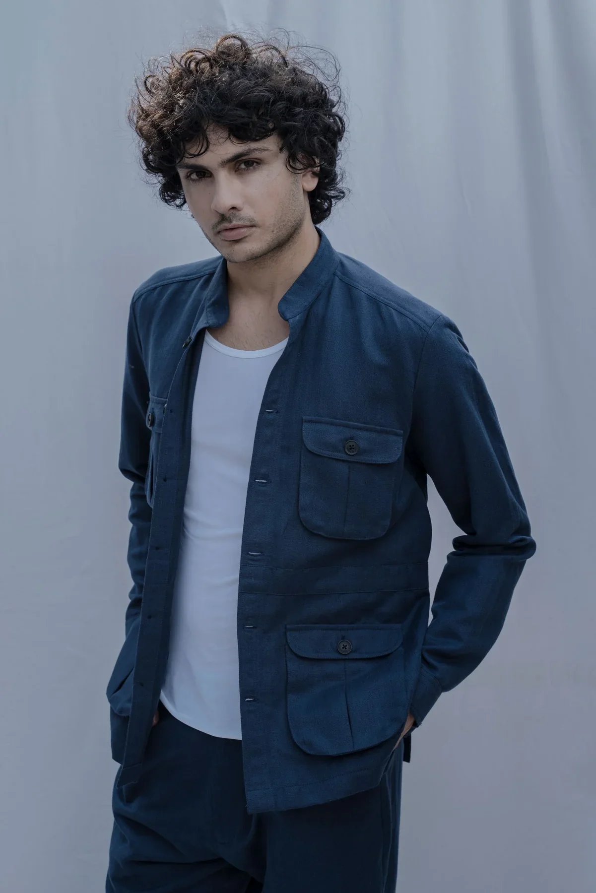 MONTAUK-NAVY- JACKET & PANT CO-ORD SET - Image 2