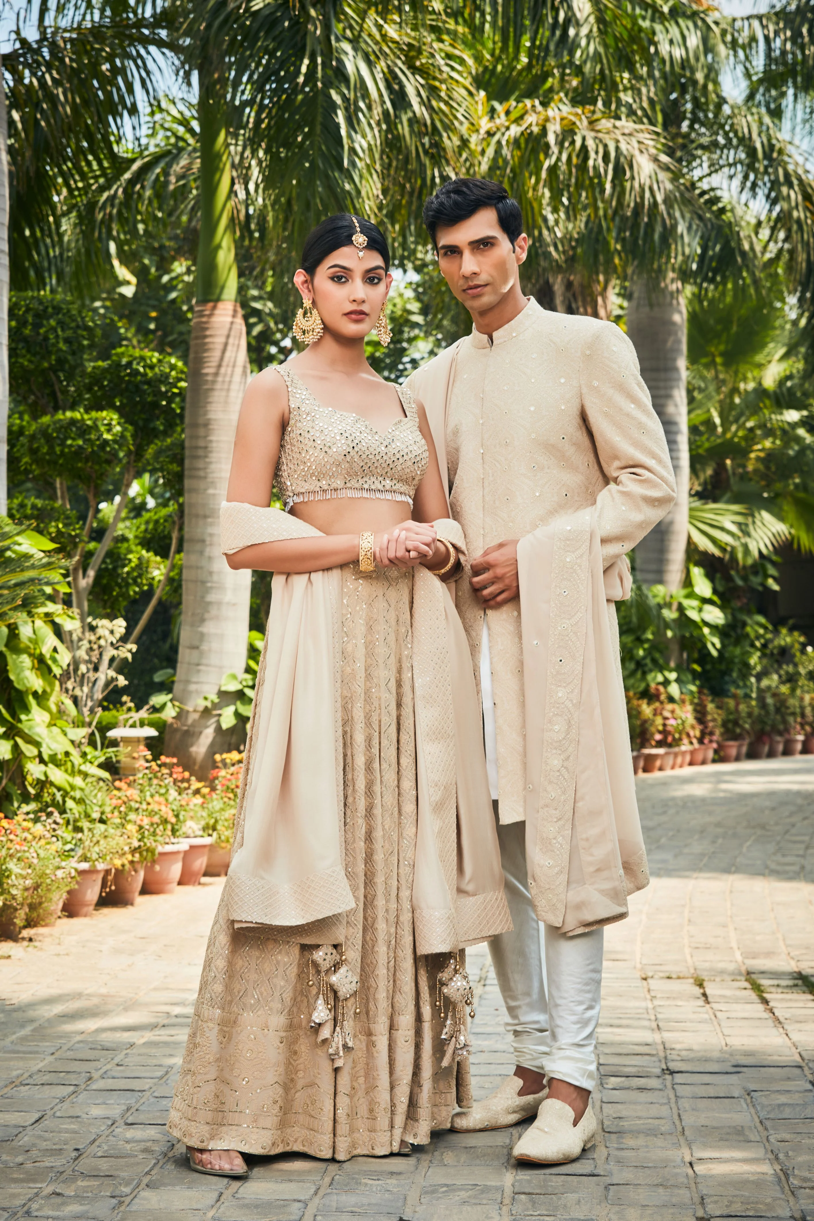 MYRA & HIRAV- Beige Sets