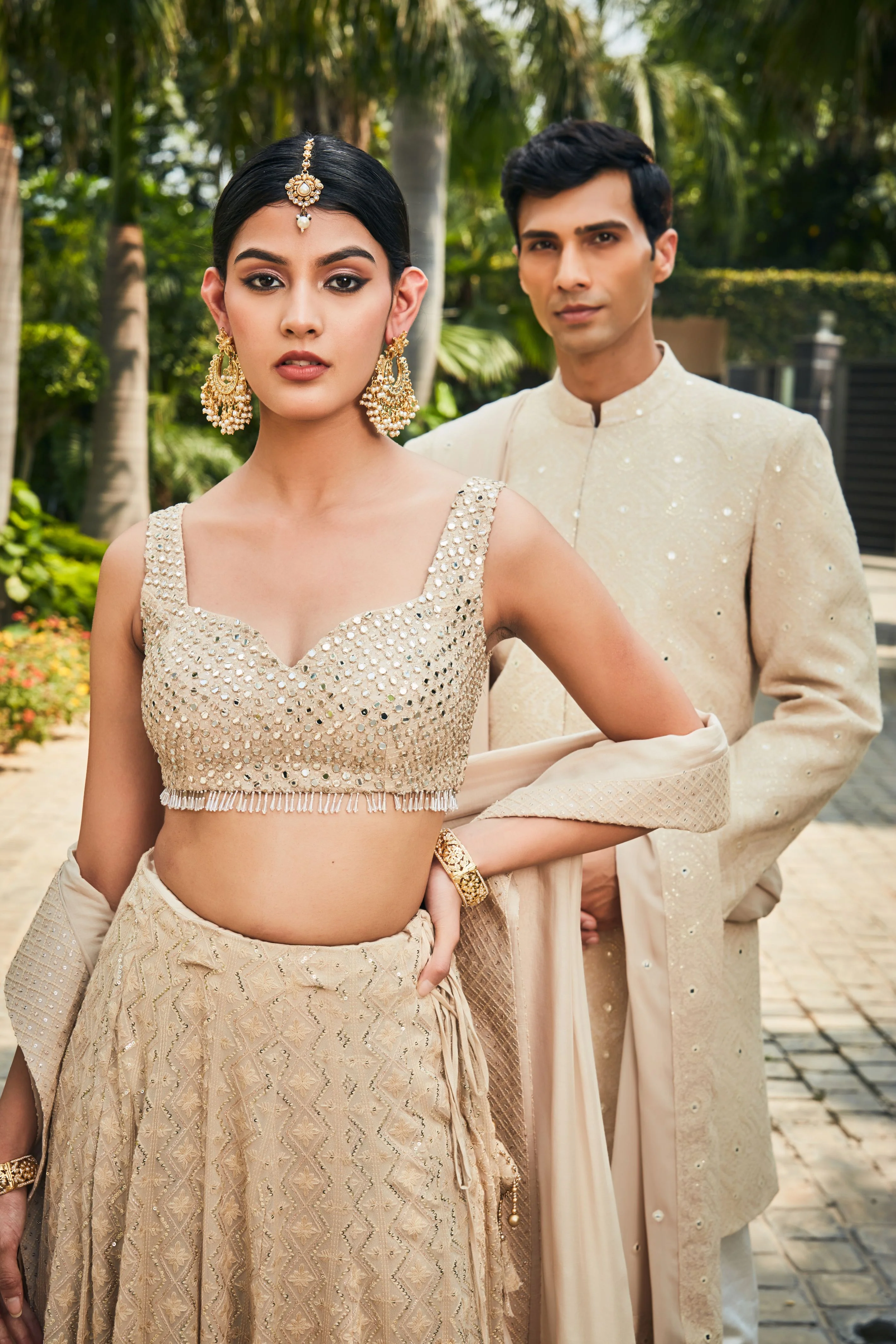 MYRA & HIRAV- Beige Sets - Image 2