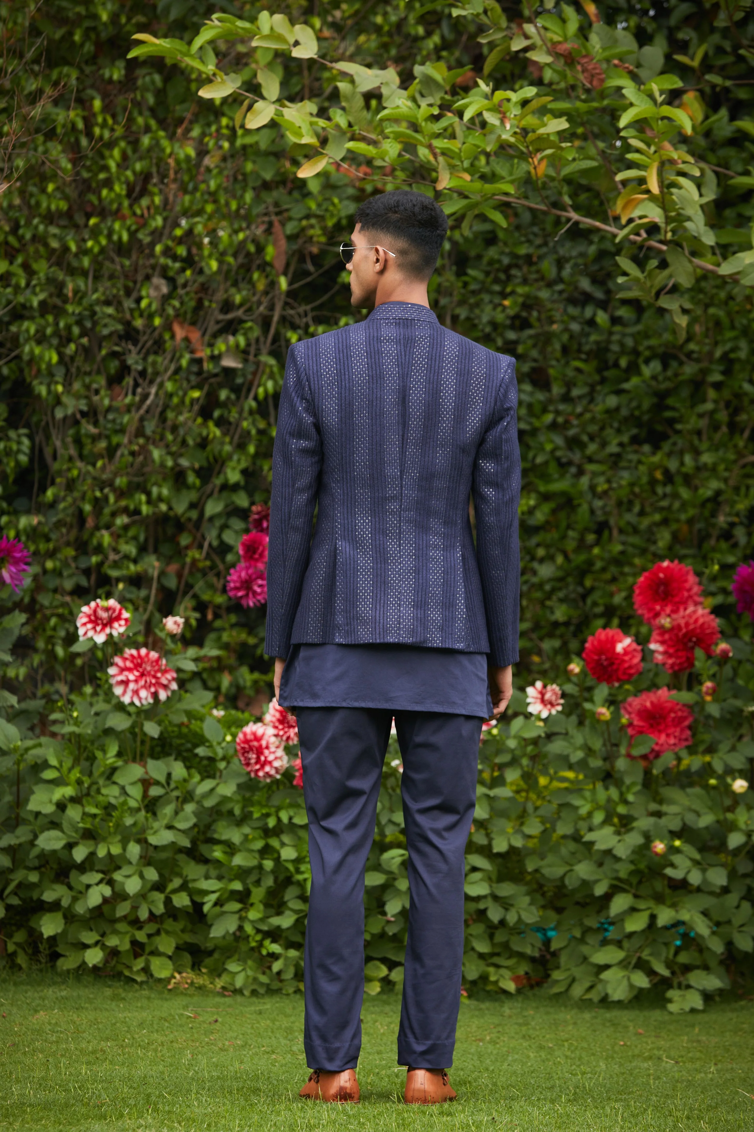 Nikhara Achkan Jacket With Kurta Set - Image 3