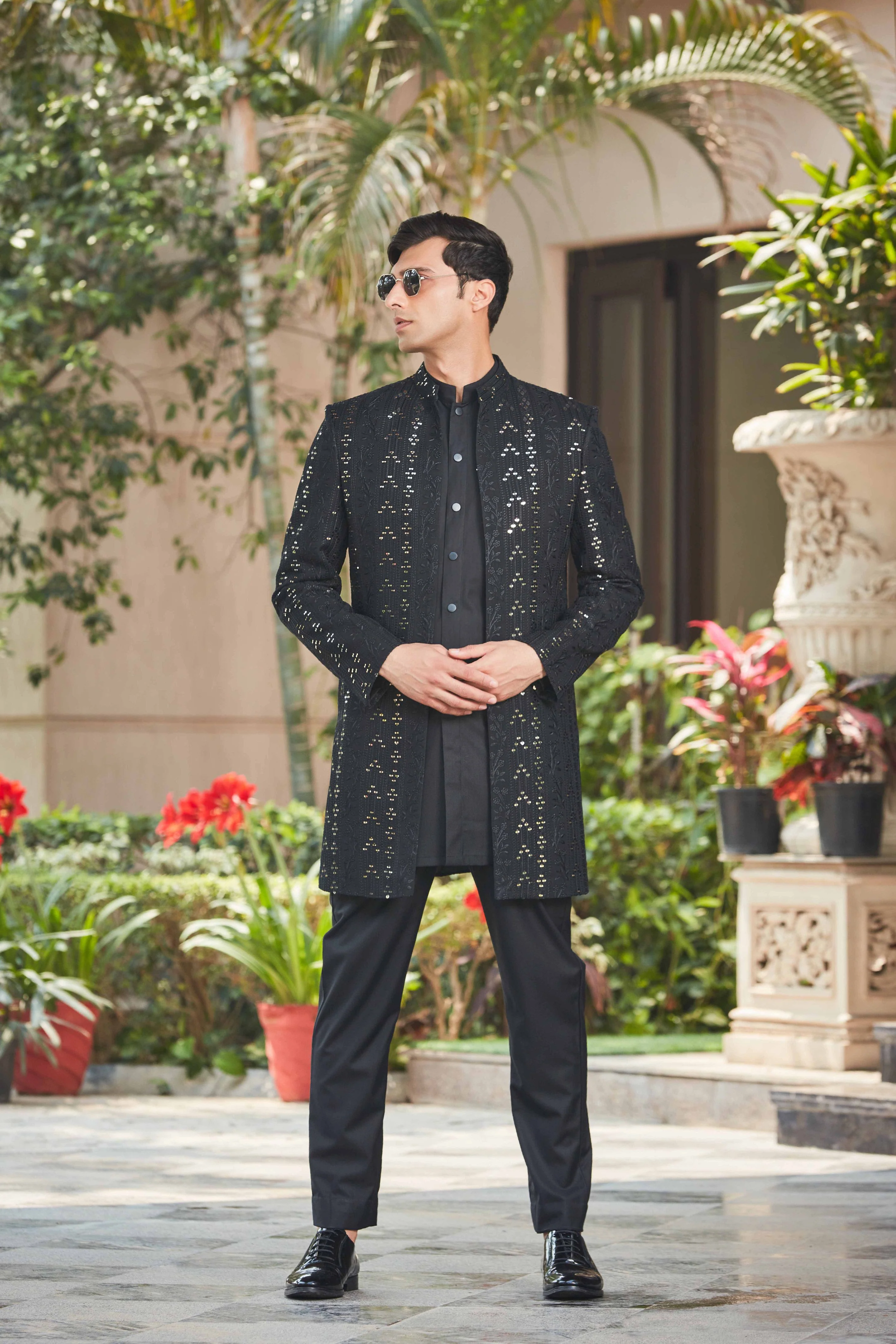 Niruha Open Jacket With kurta Set - Image 2