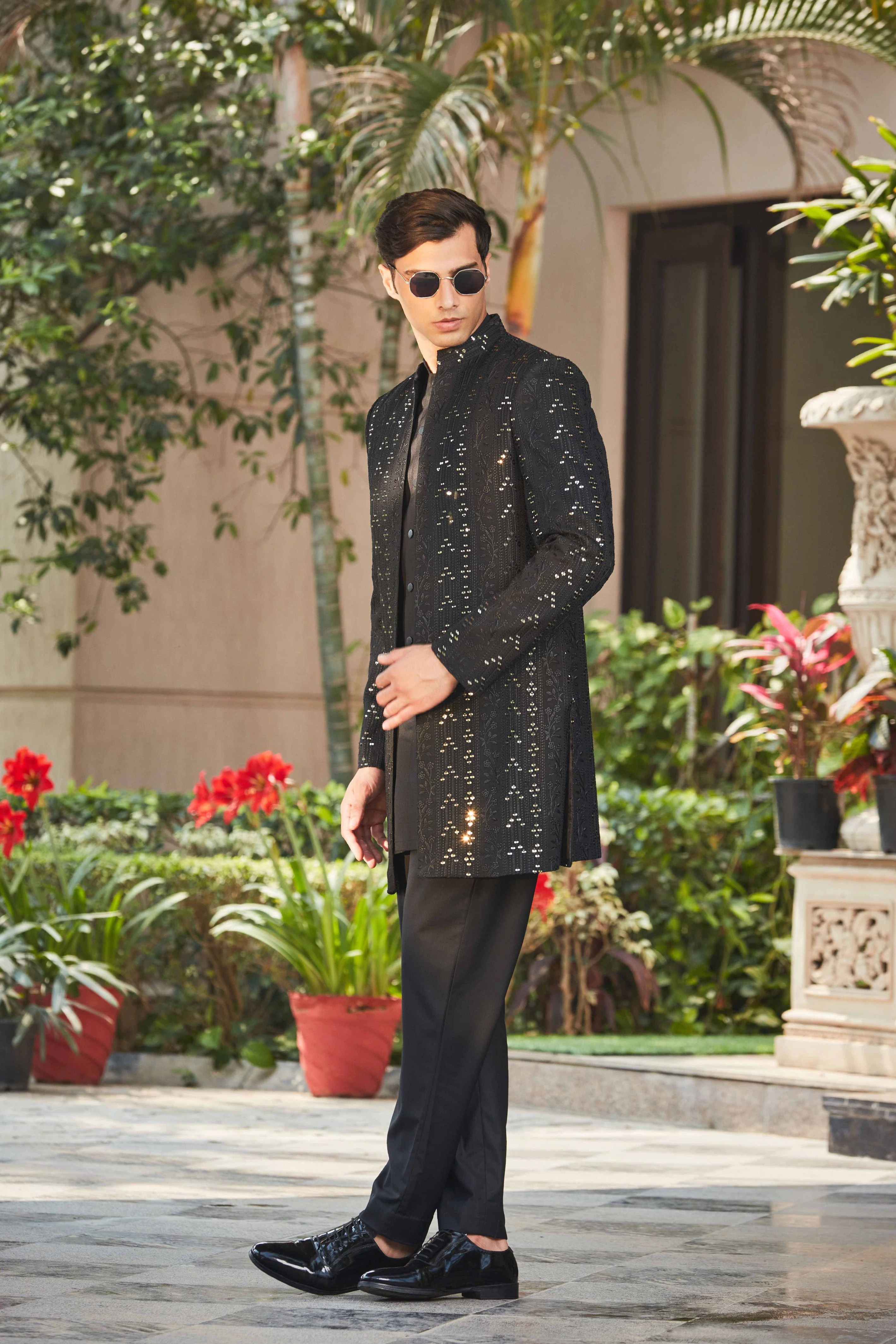 Niruha Open Jacket With kurta Set - Image 3