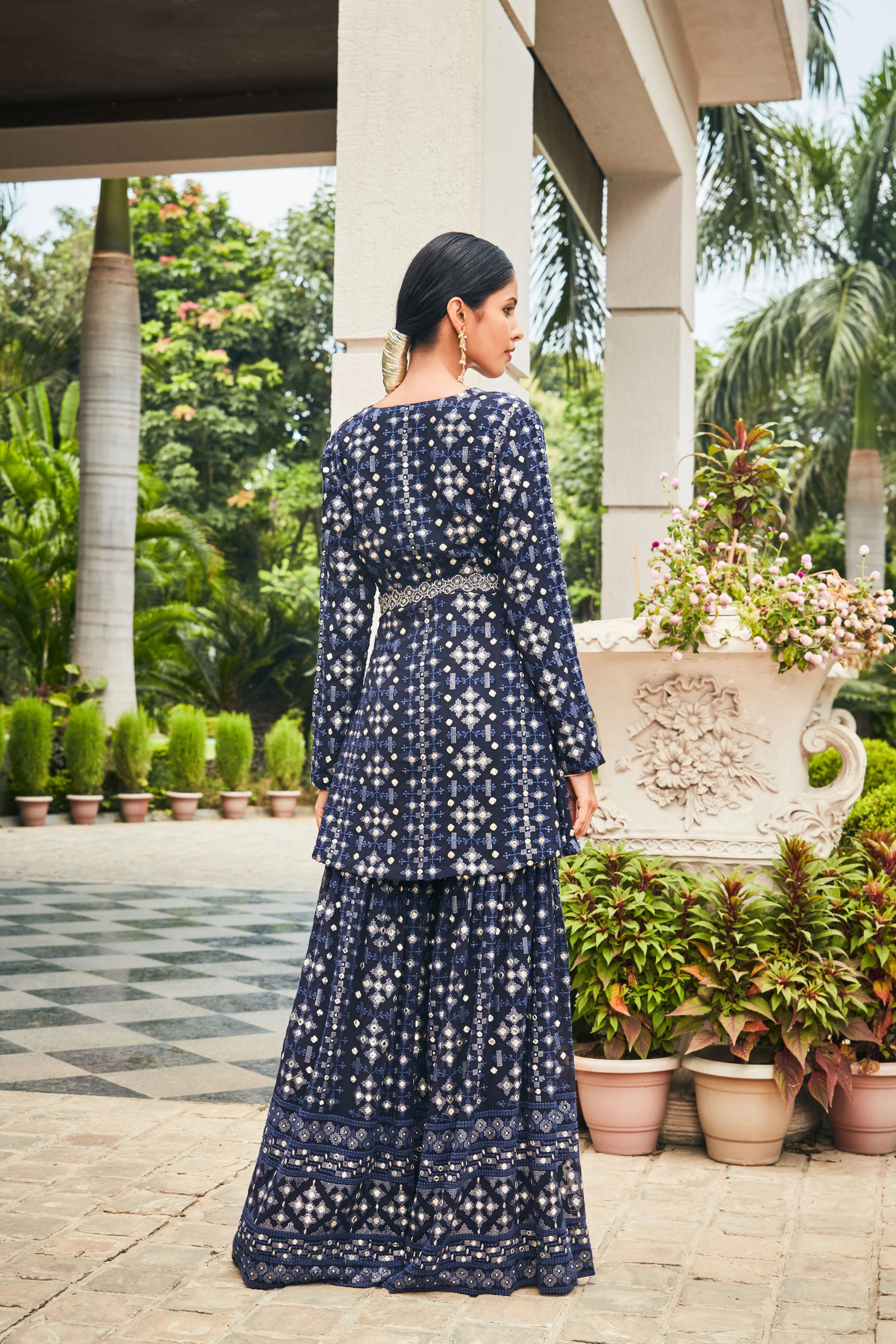 Nyra Tunic & Sharara Set - Image 6
