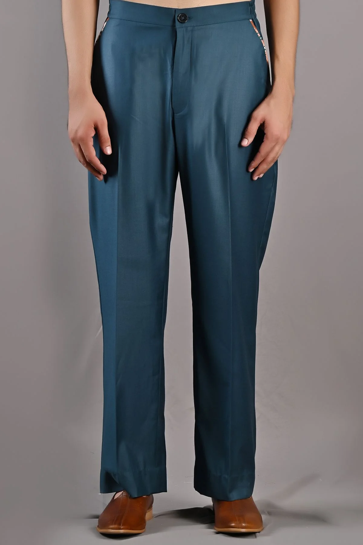Ren Multi Printed Bandhgala Jacket With Pant - Image 5
