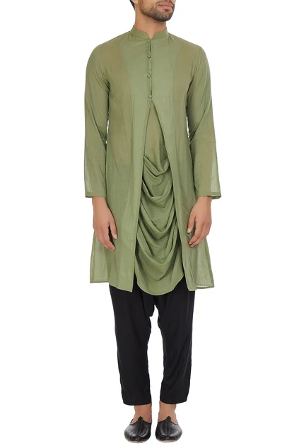 Roman - Cowl Kurta Set - Image 3