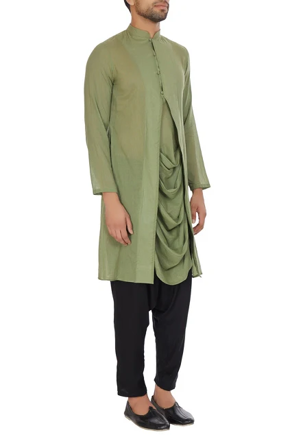 Roman - Cowl Kurta Set - Image 5