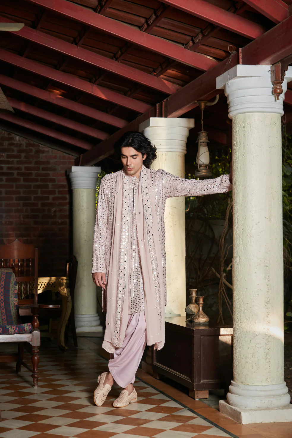 Rudy lilac Kurta set - Image 3