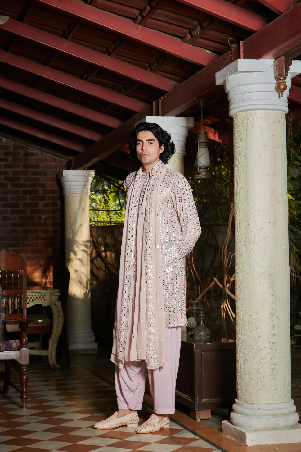 Rudy lilac Kurta set - Image 4