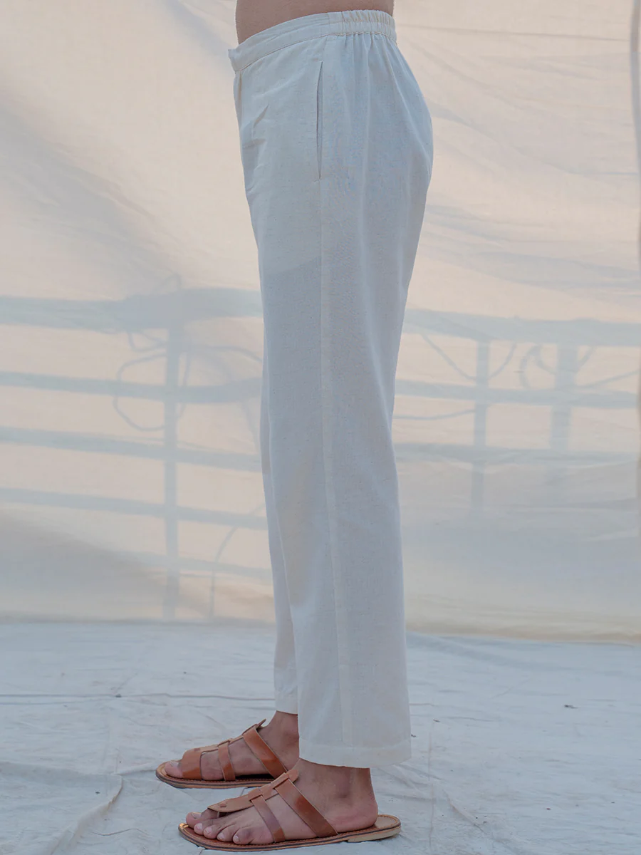 Cotton X Linen Trouser - Image 2