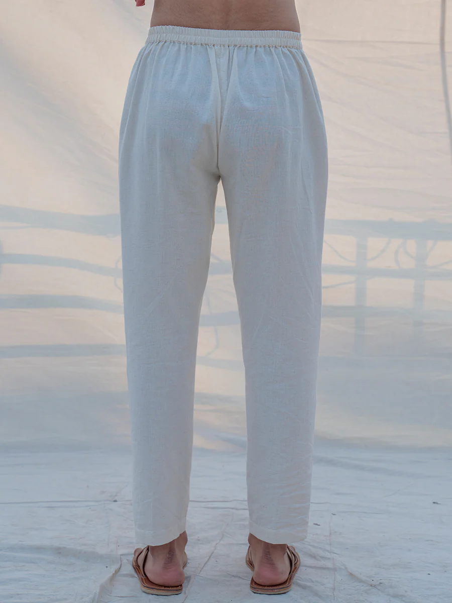 Cotton X Linen Trouser - Image 3