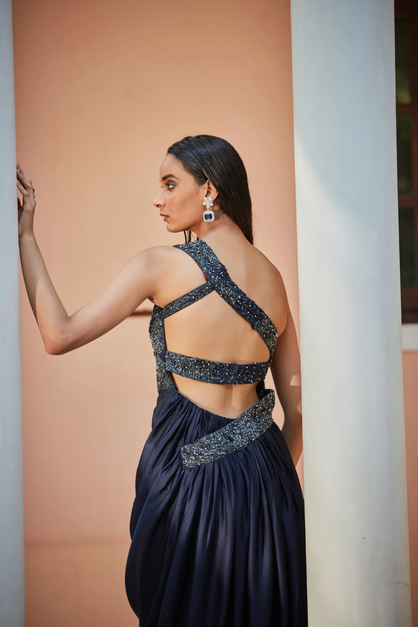 Twila Blue Gown - Image 4