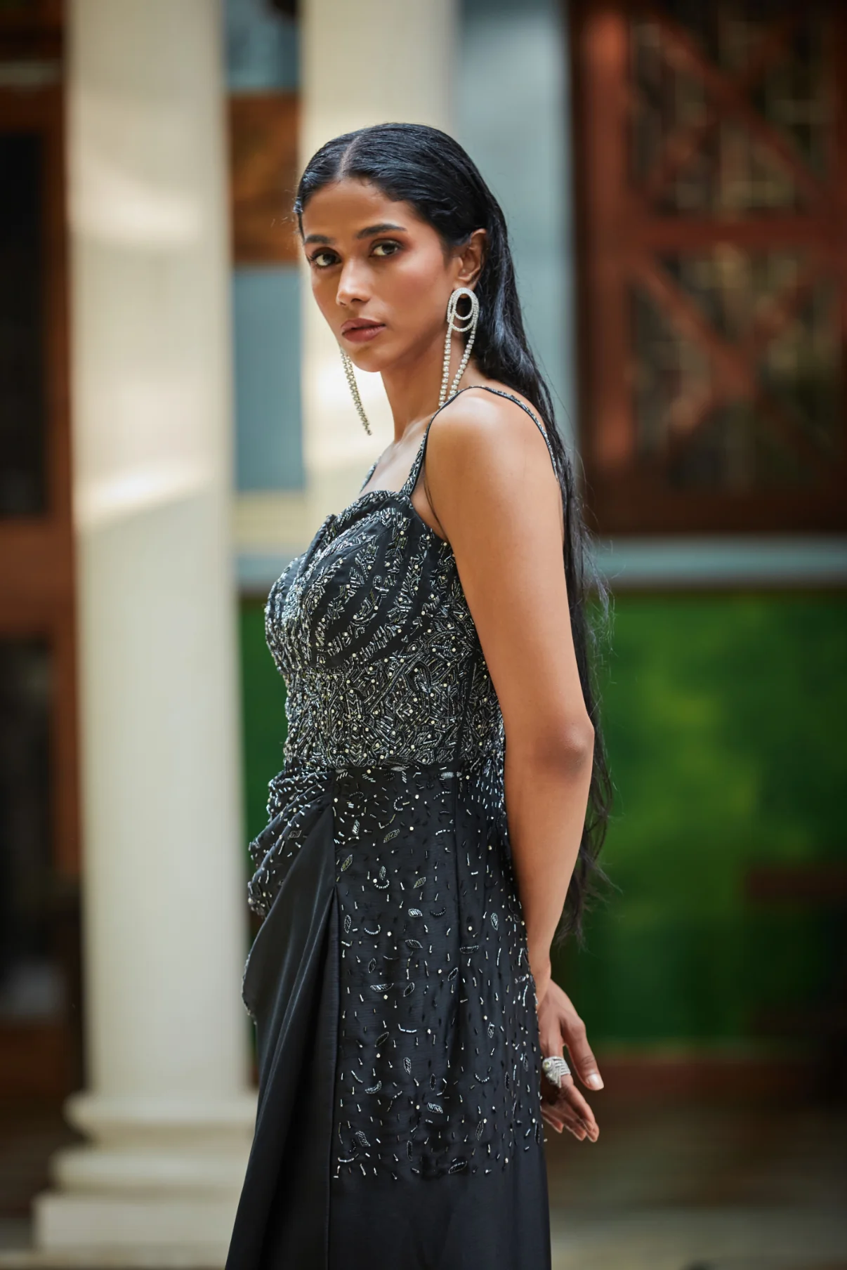 Vega Black Gown - Image 4