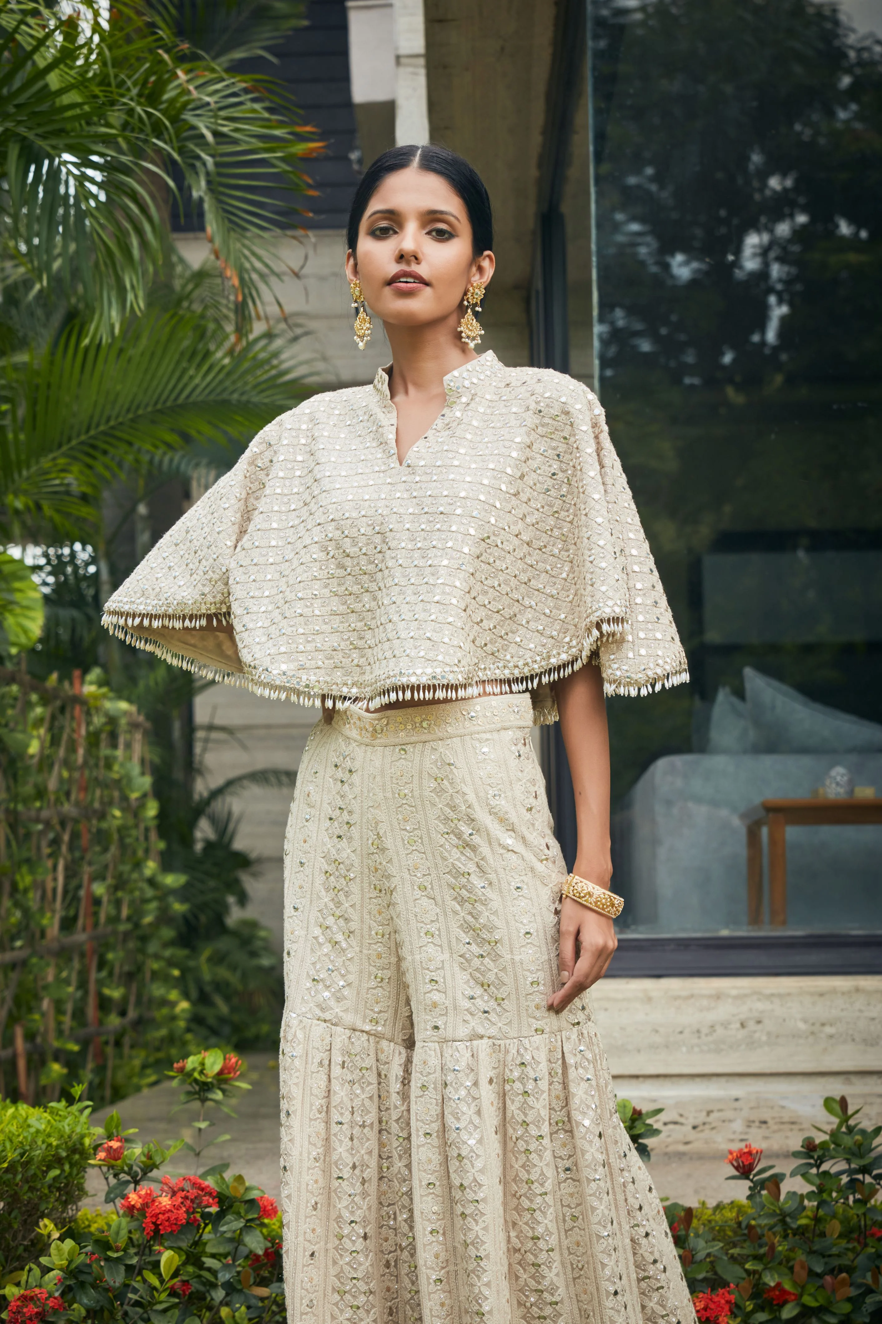 Venya Cape with Sharara - Image 3