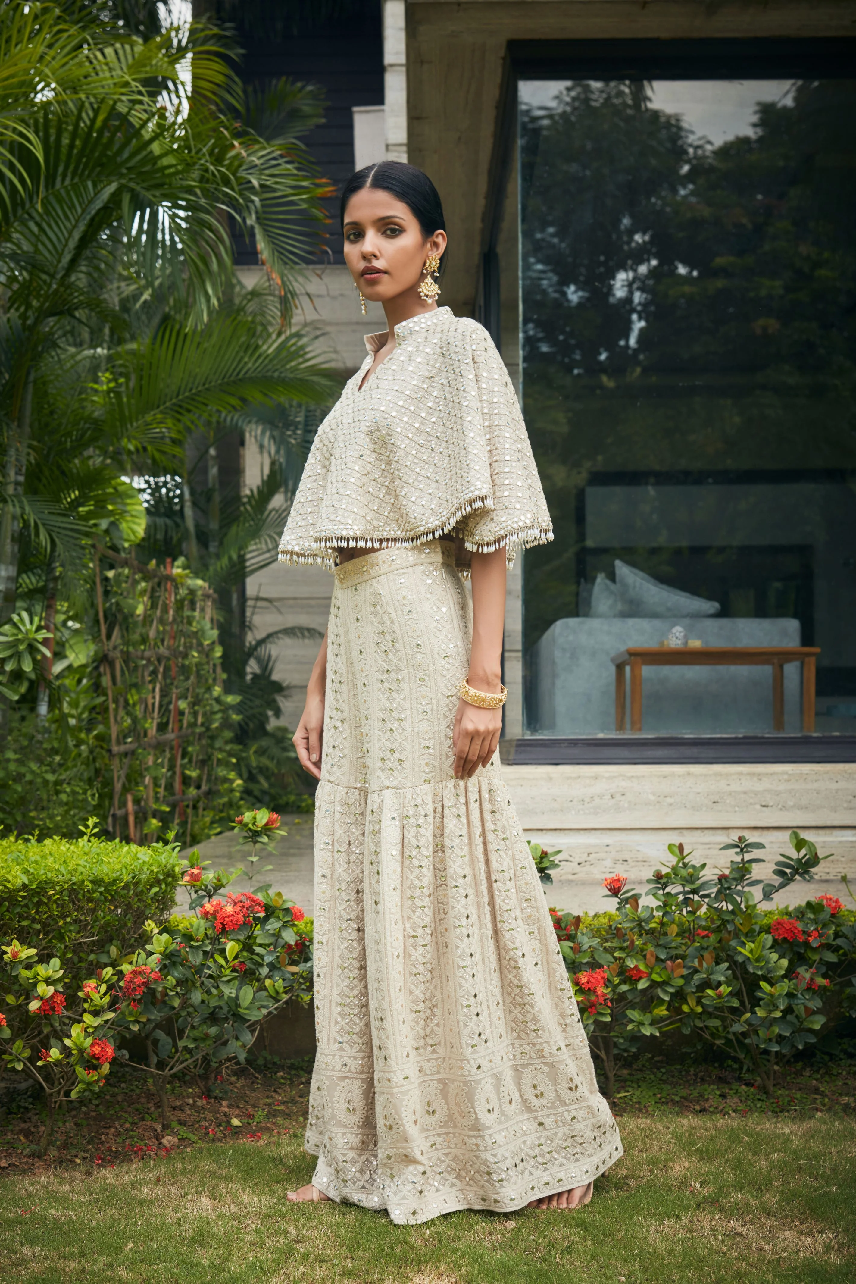 Venya Cape with Sharara - Image 4